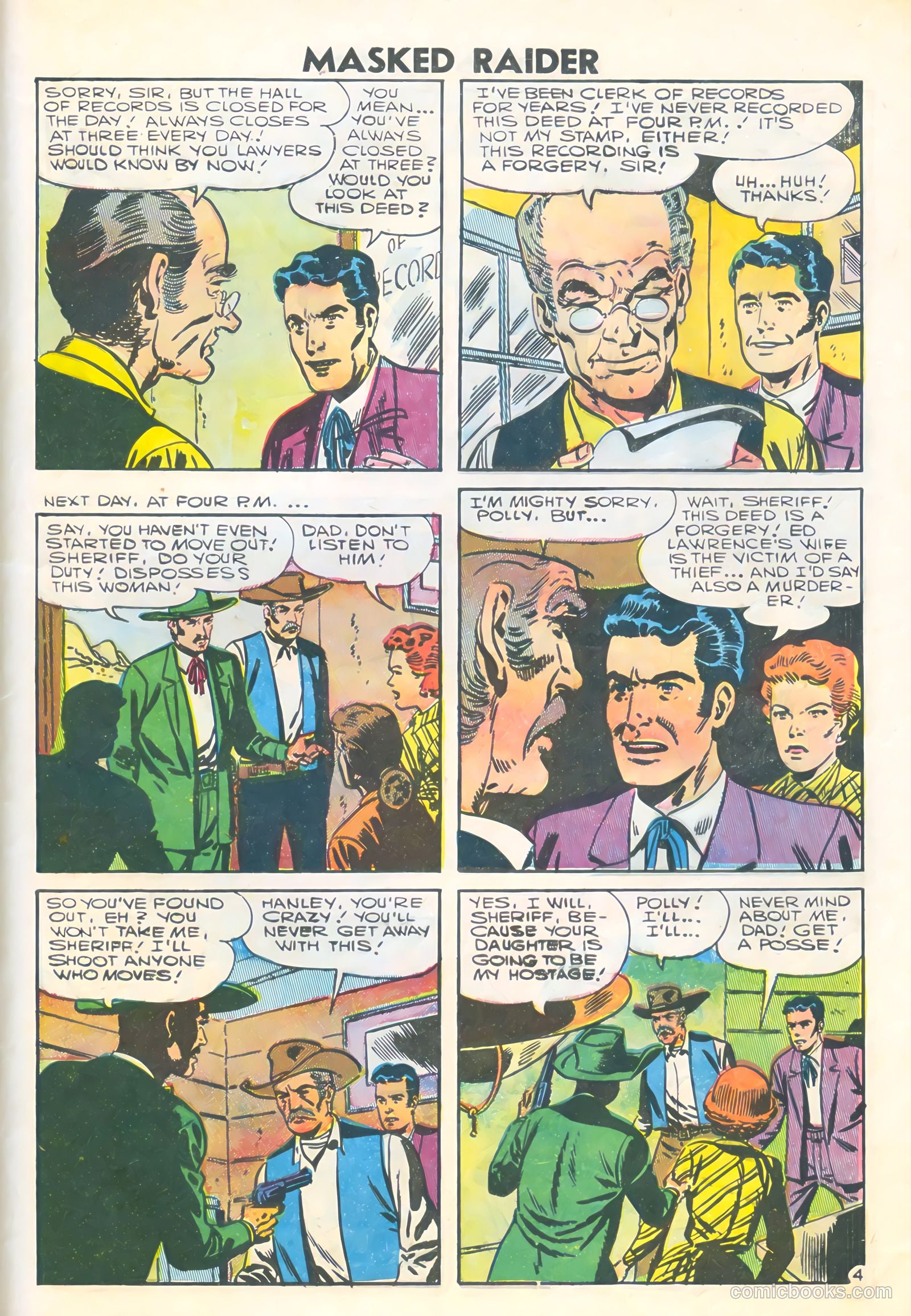 Masked Raider #6 (1960) — page 29 of 36