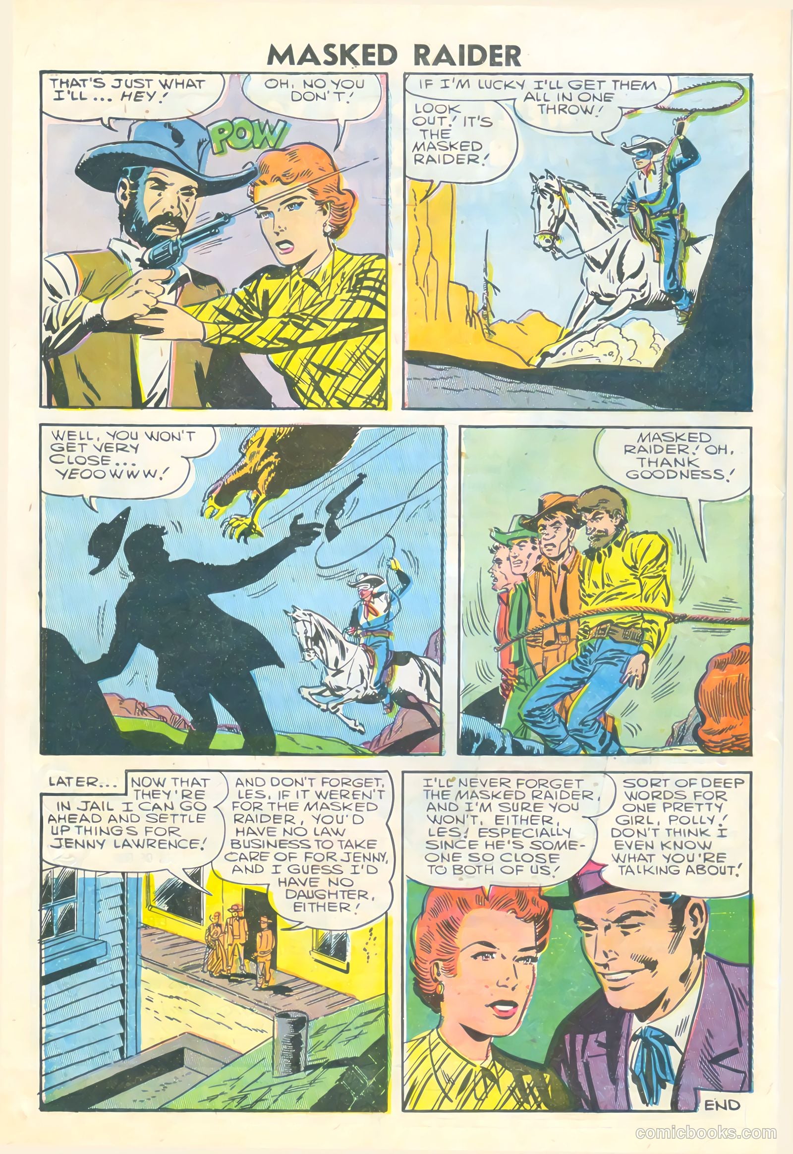 Masked Raider #6 (1960) — page 32 of 36