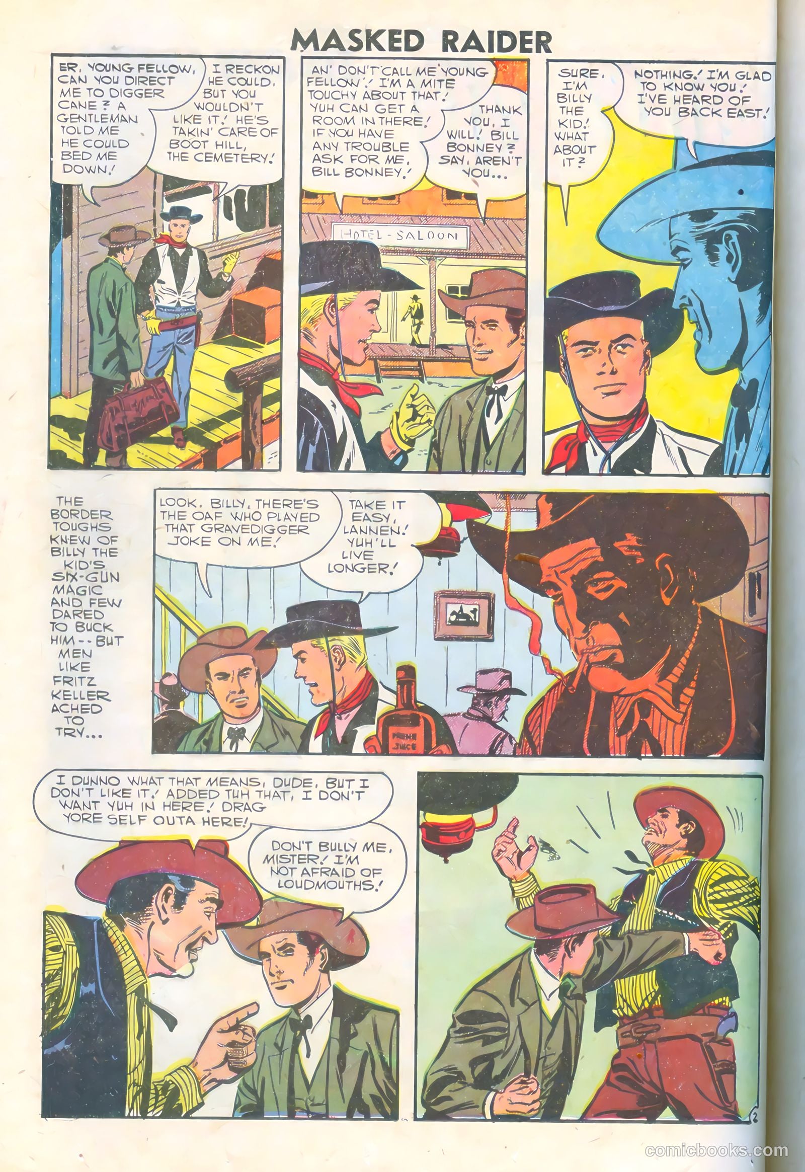 Masked Raider #7 (1960) — page 20 of 36