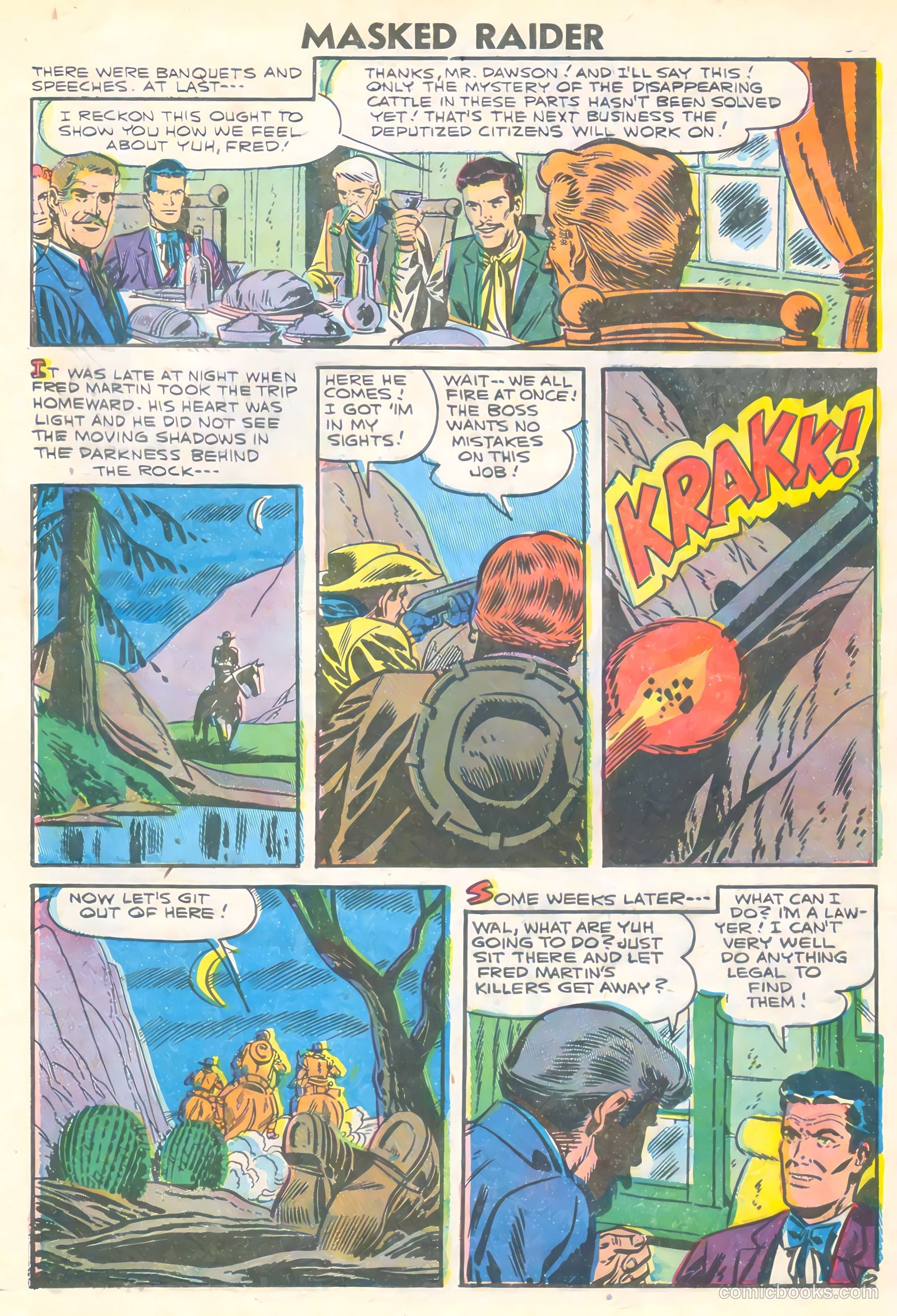 Masked Raider #7 (1960) — page 28 of 36