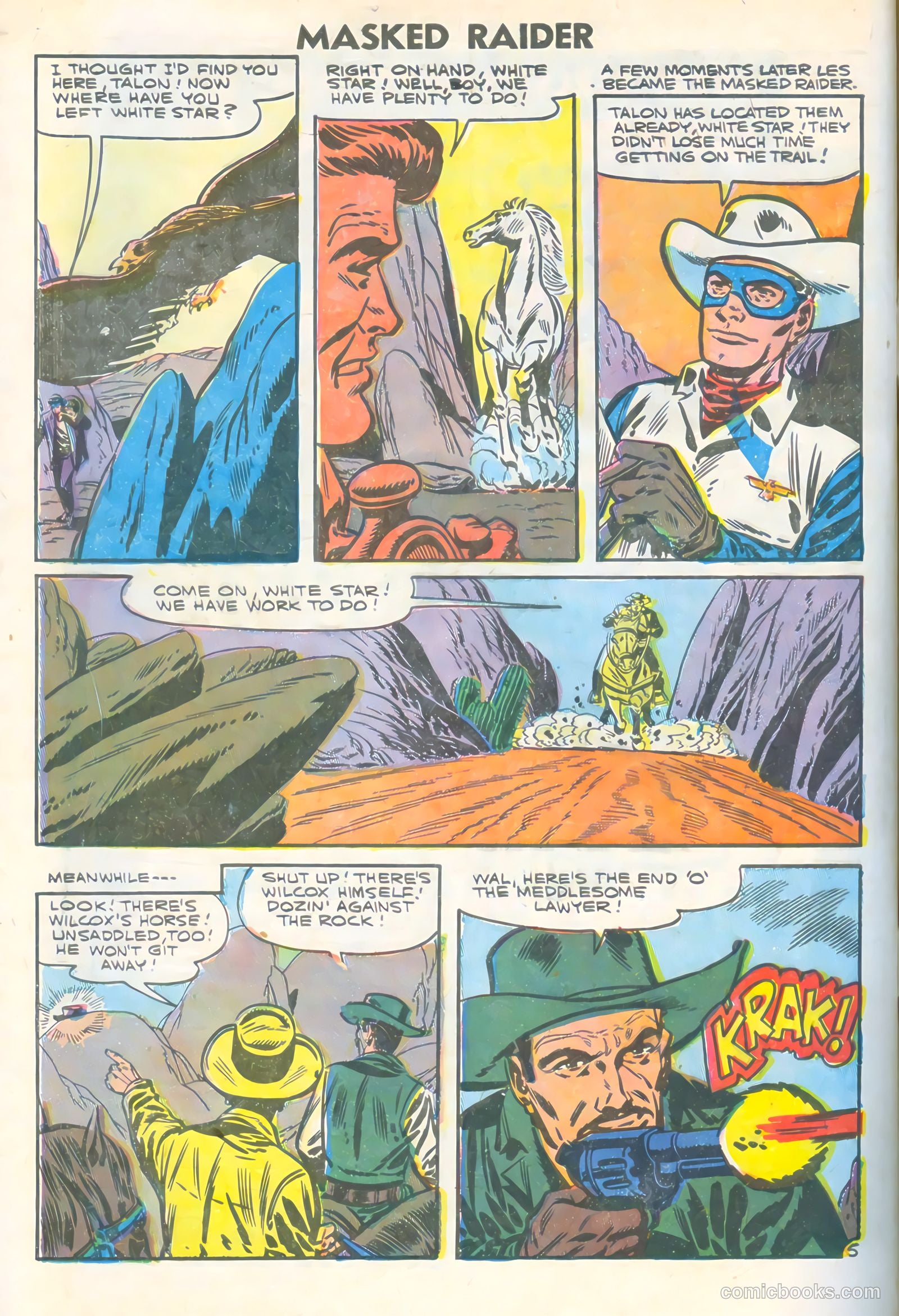 Masked Raider #7 (1960) — page 32 of 36