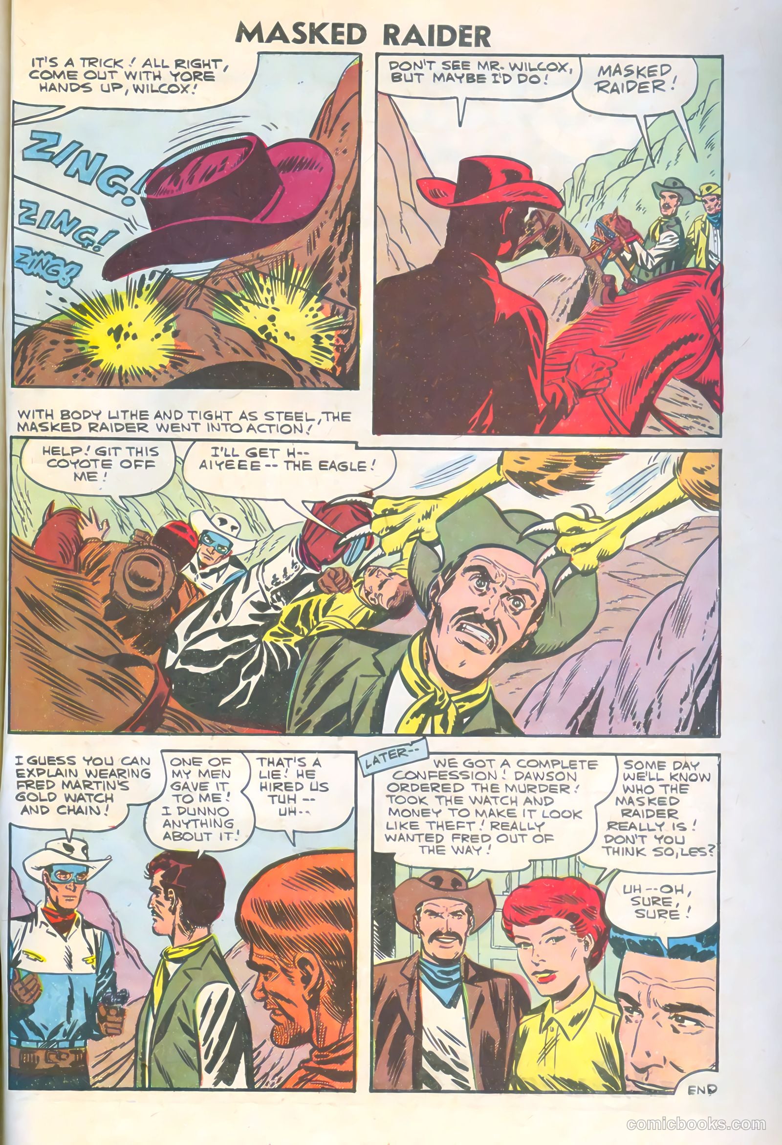 Masked Raider #7 (1960) — page 33 of 36