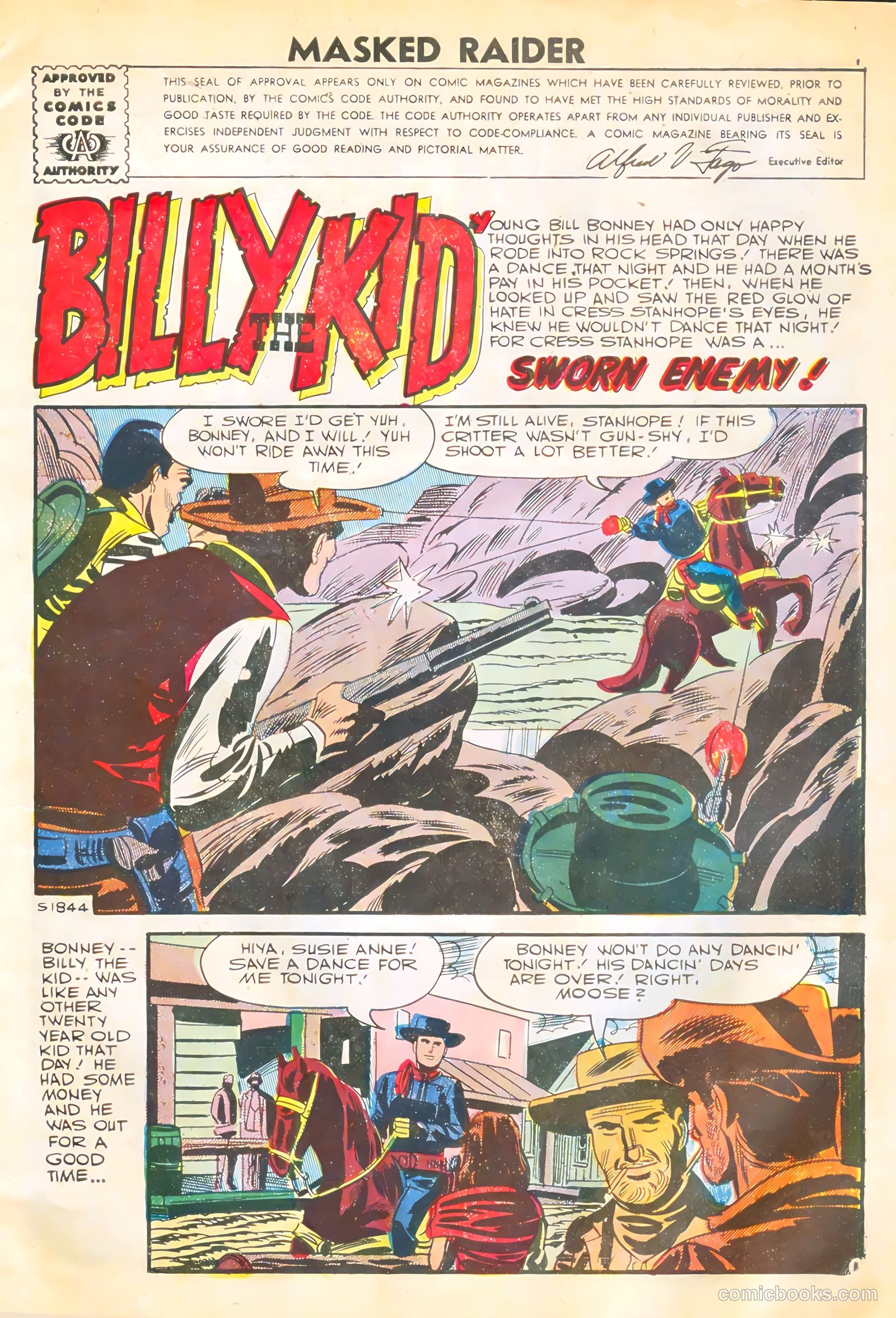 Masked Raider #8 (1960) — page 3 of 36