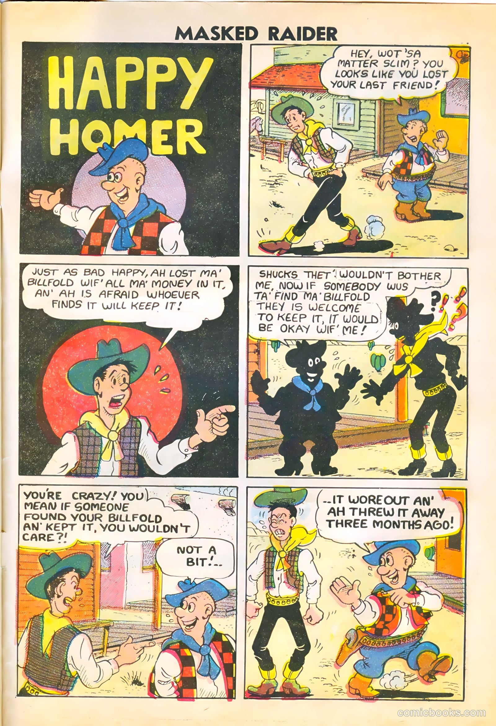 Masked Raider #8 (1960) — page 33 of 36