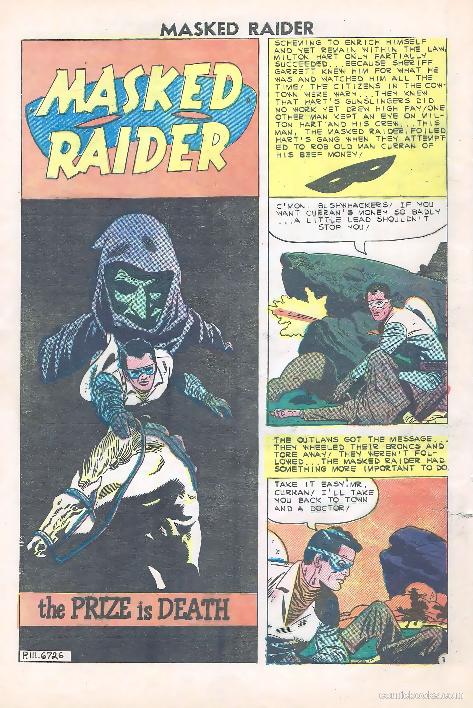 Masked Raider #9 (1960) — page 28 of 36