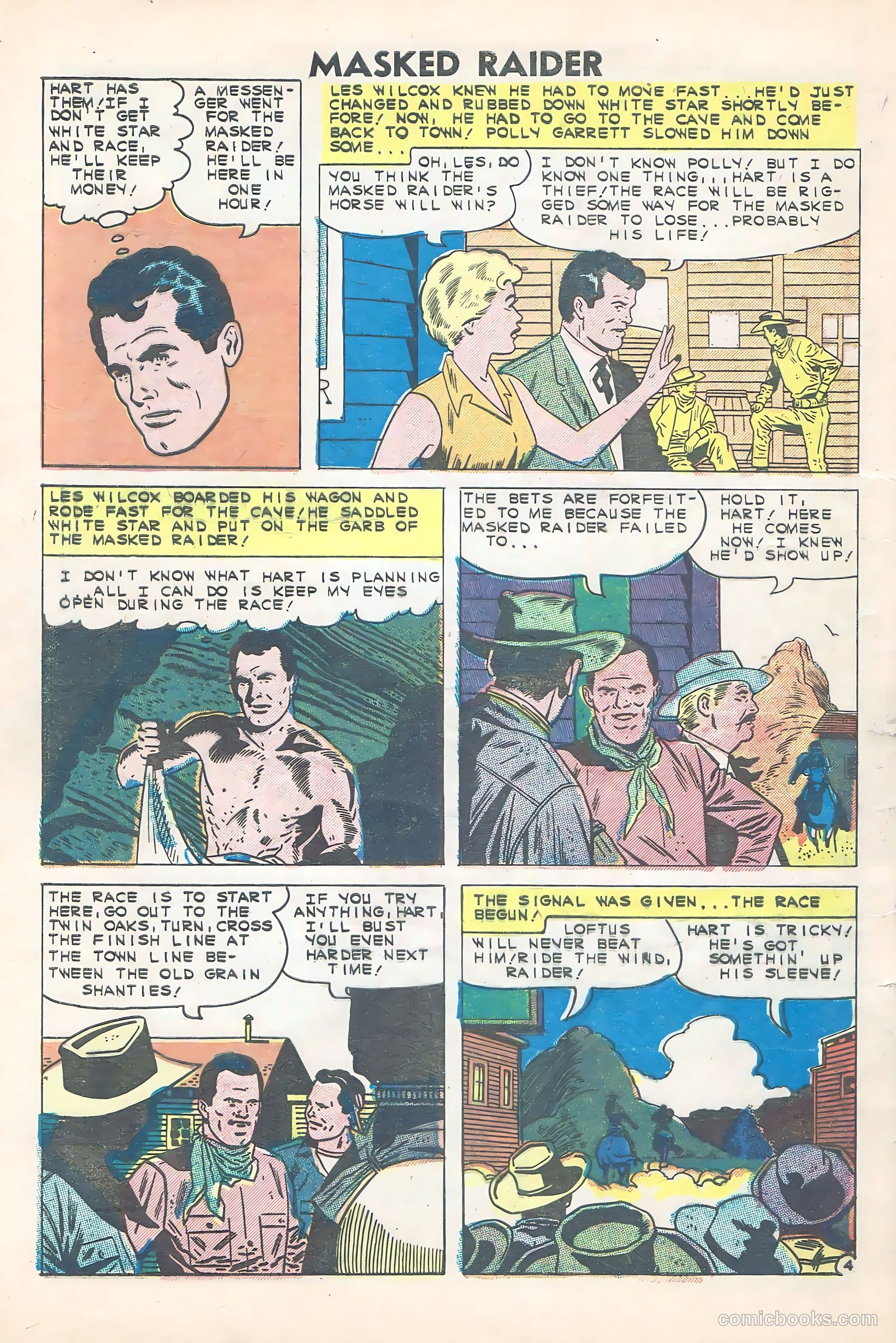 Masked Raider #9 (1960) — page 32 of 36