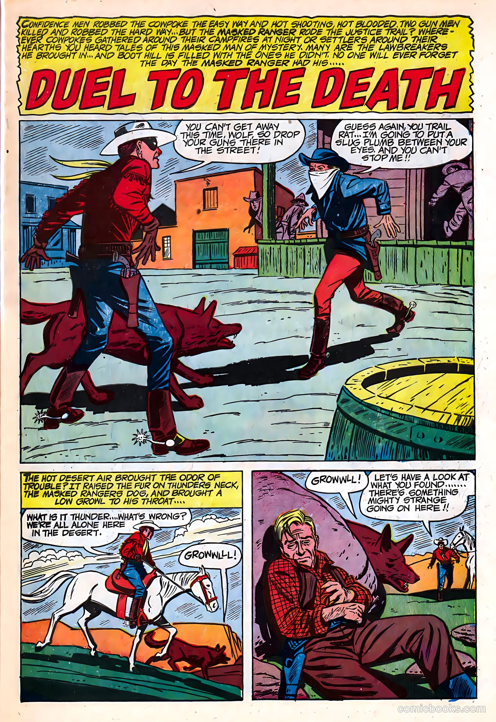 Masked Ranger #2 (1954) — page 4 of 37