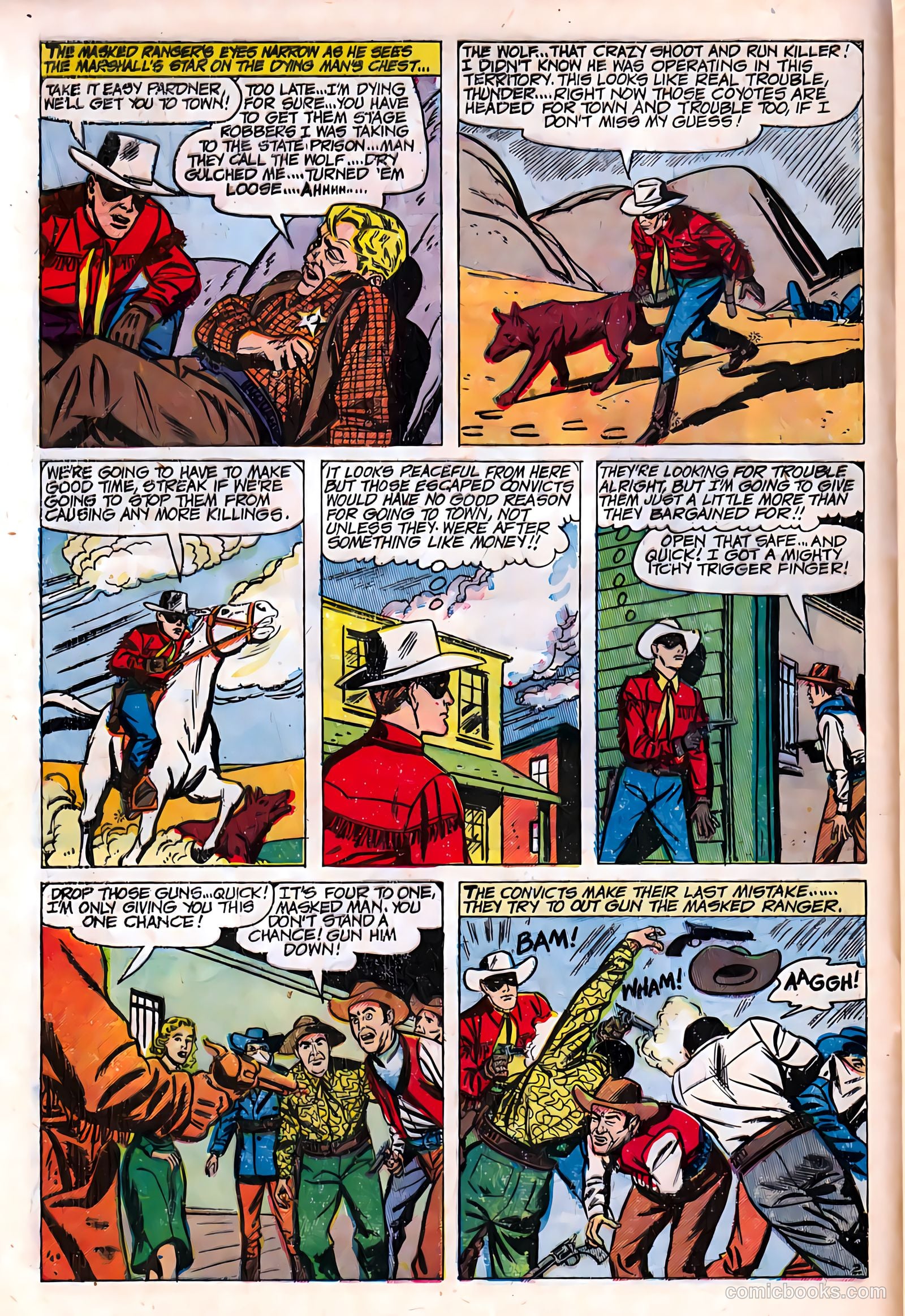 Masked Ranger #2 (1954) — page 5 of 37