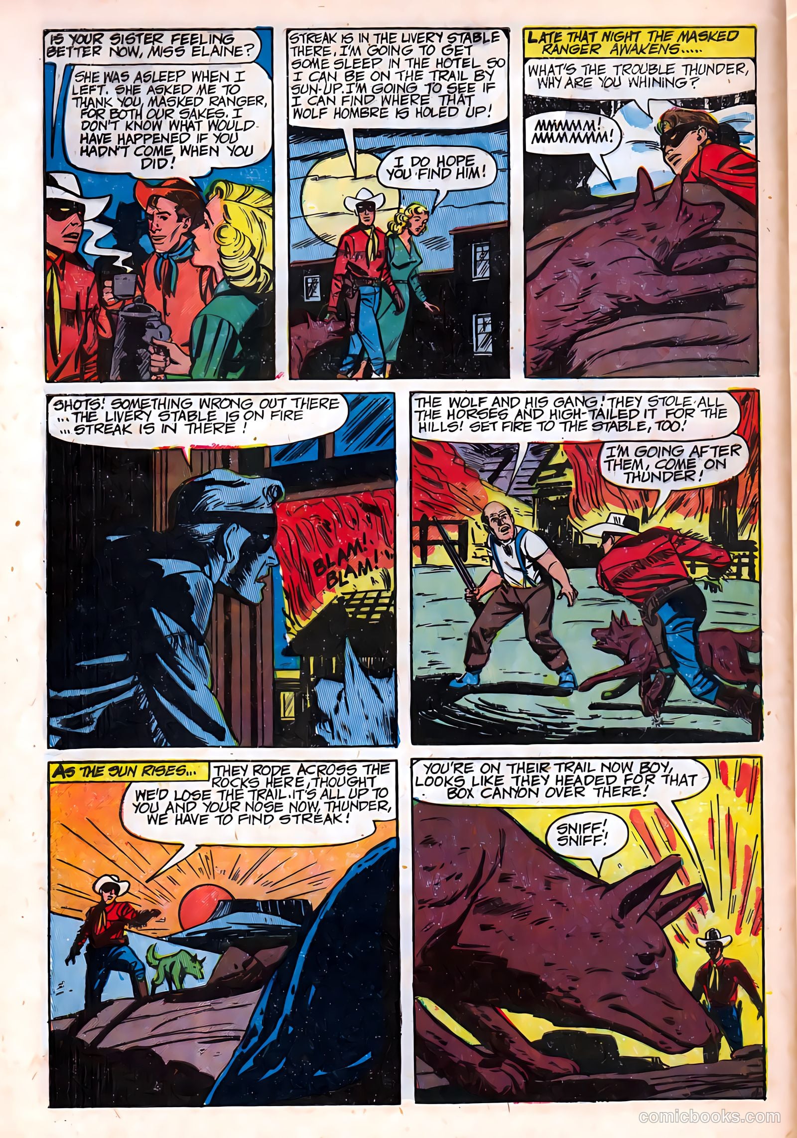 Masked Ranger #2 (1954) — page 7 of 37