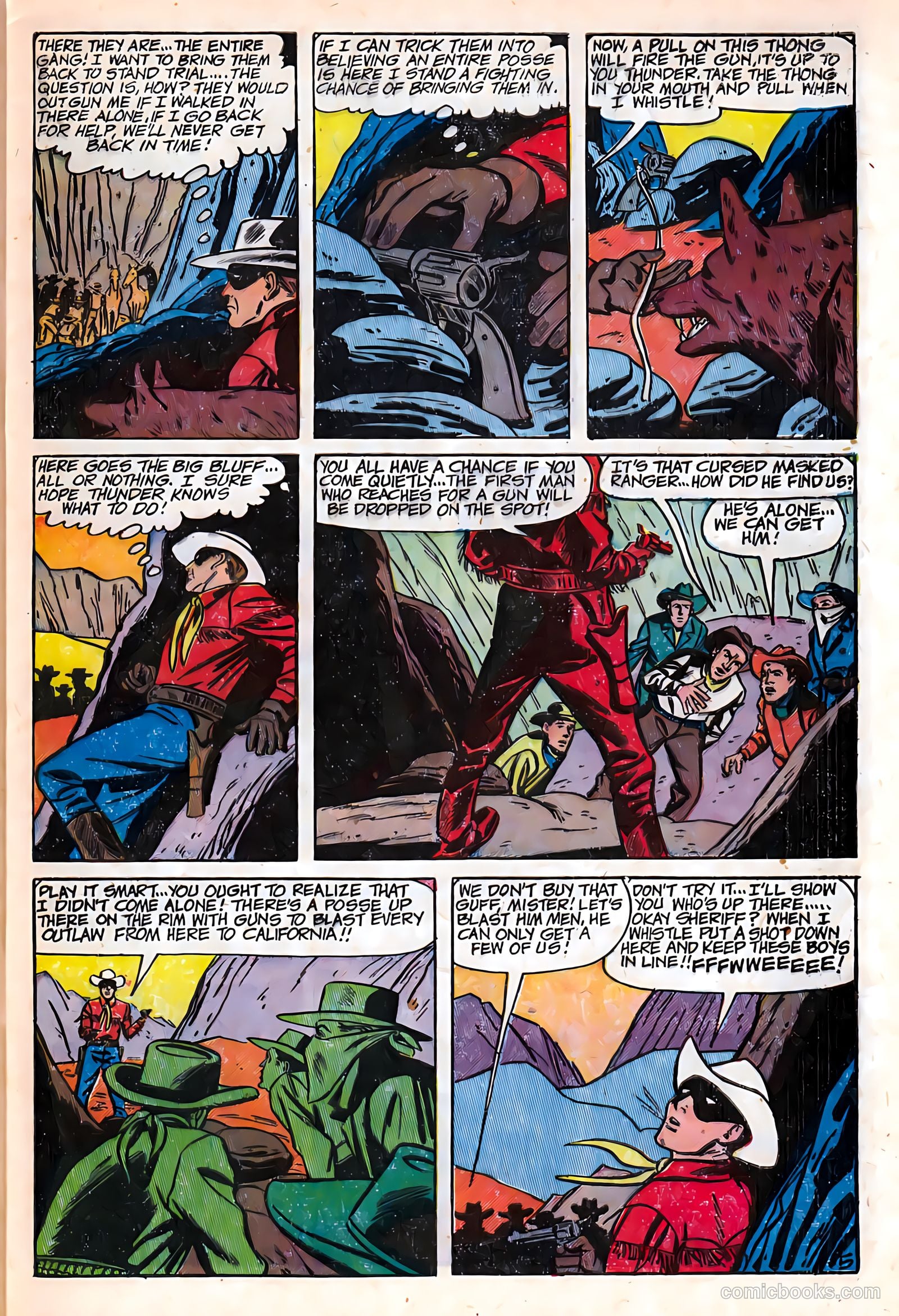 Masked Ranger #2 (1954) — page 8 of 37