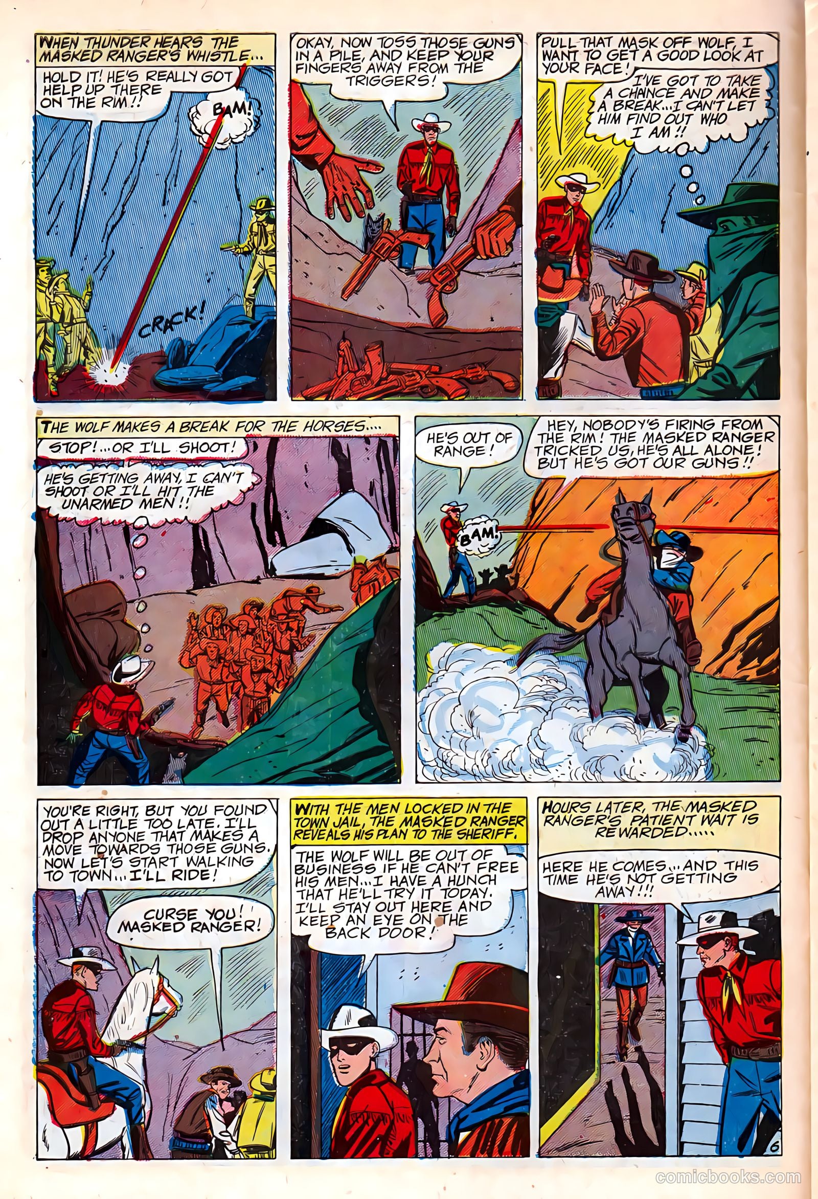 Masked Ranger #2 (1954) — page 9 of 37
