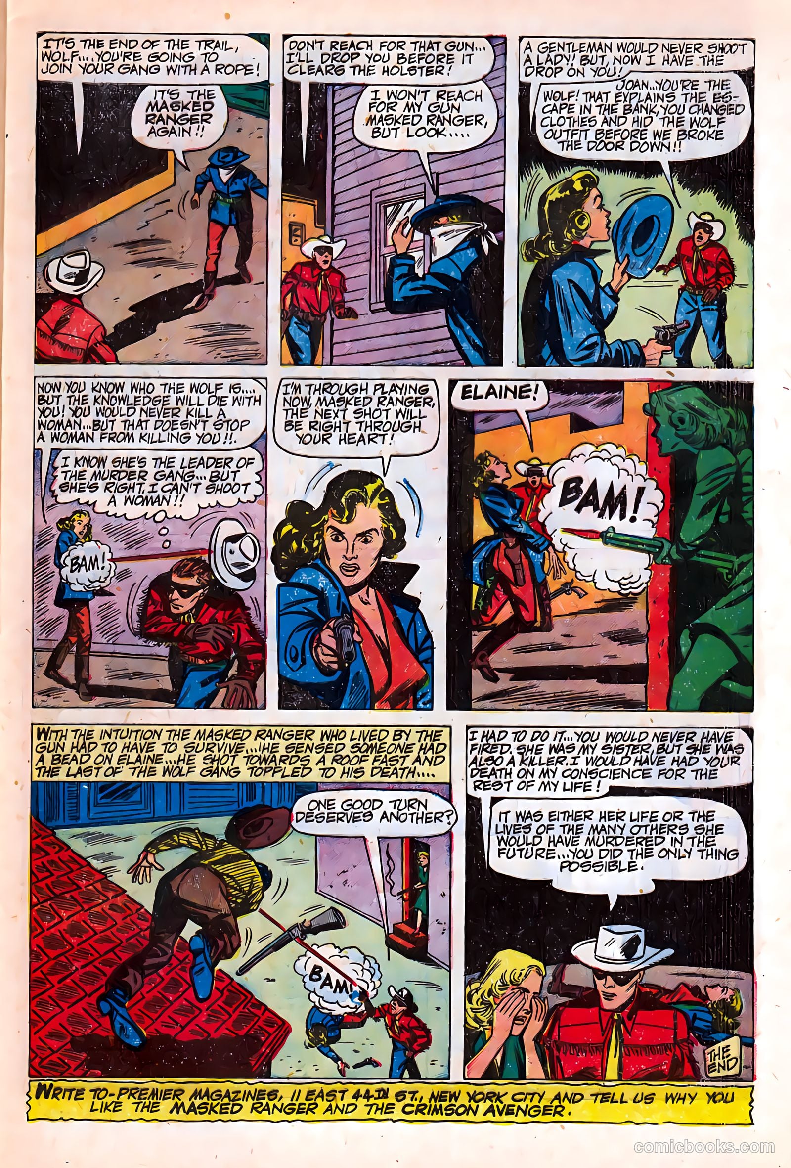 Masked Ranger #2 (1954) — page 10 of 37