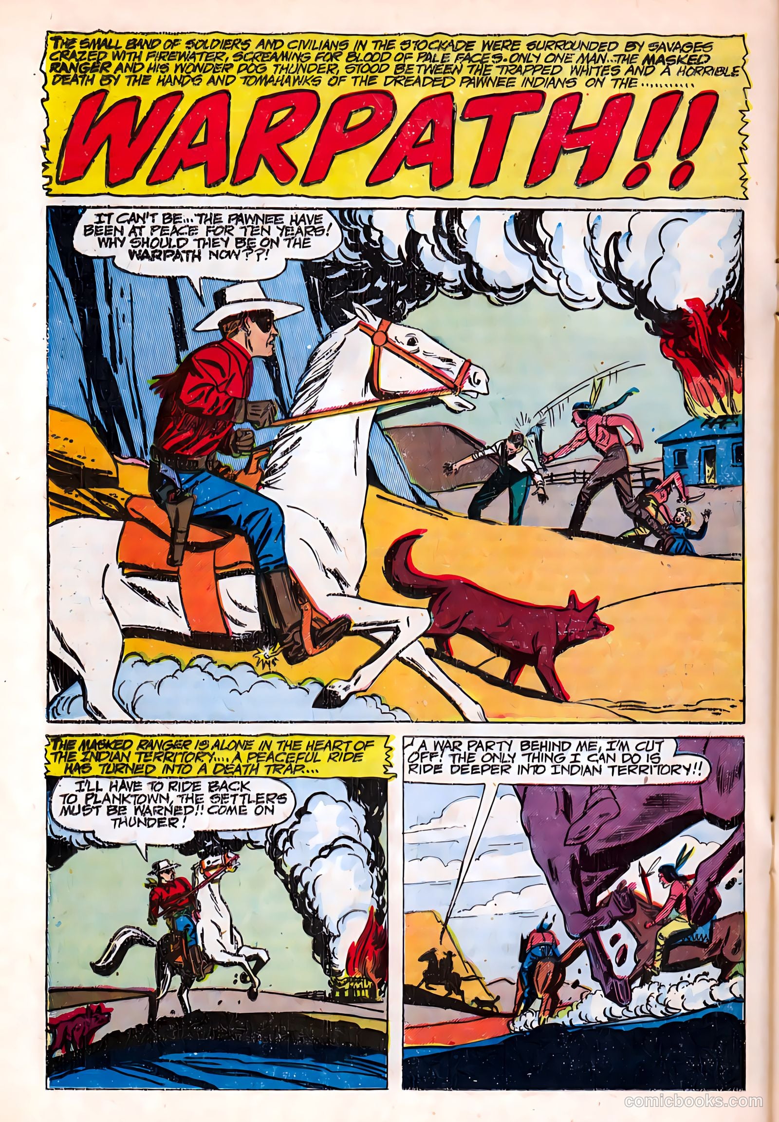 Masked Ranger #2 (1954) — page 21 of 37