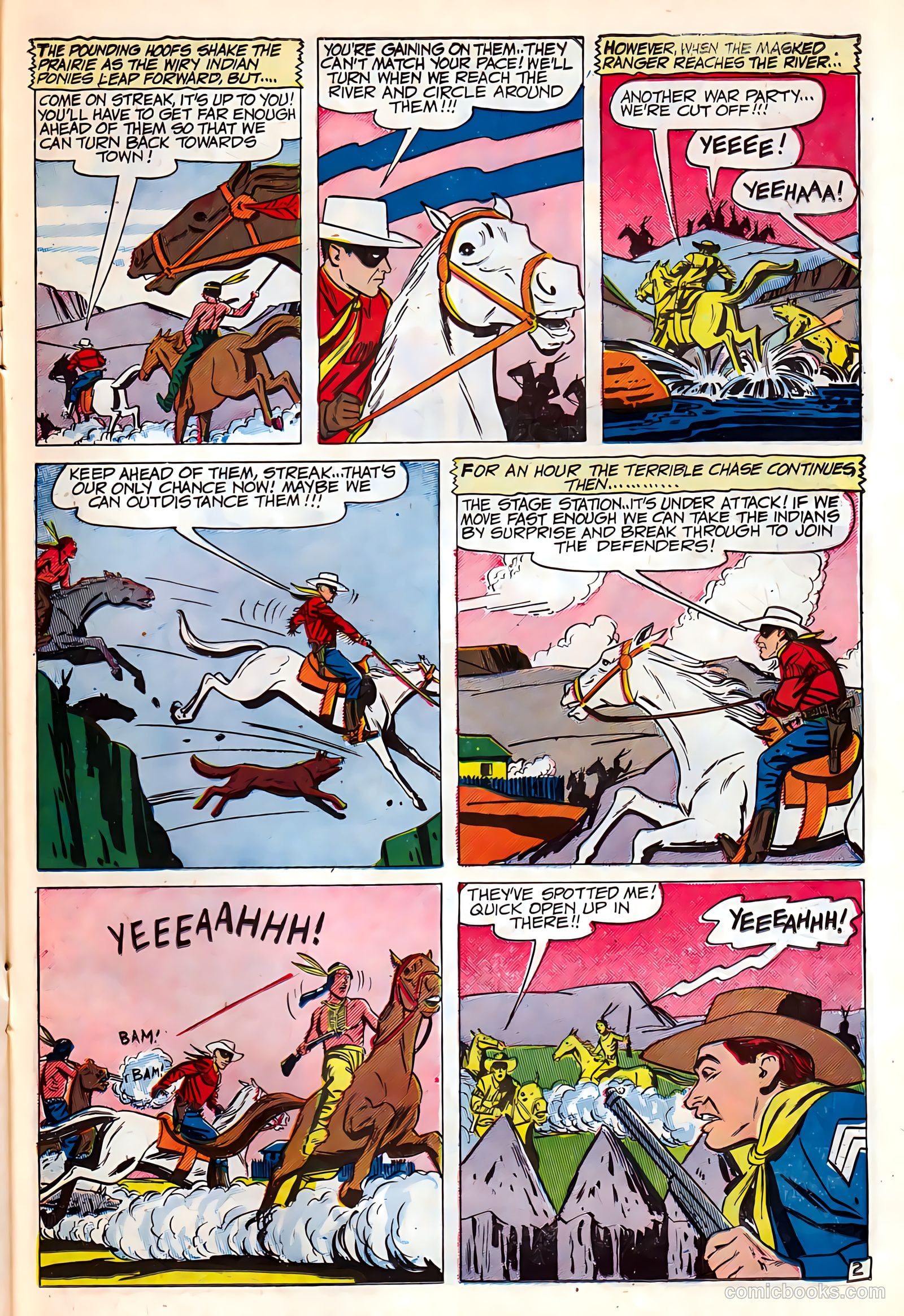 Masked Ranger #2 (1954) — page 22 of 37