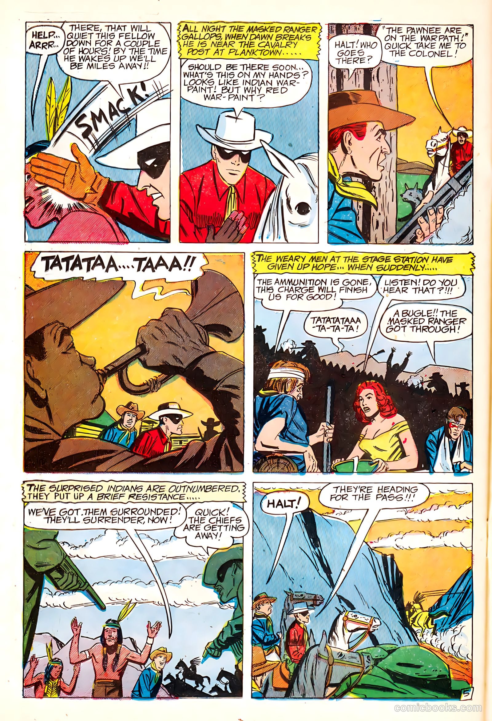 Masked Ranger #2 (1954) — page 25 of 37