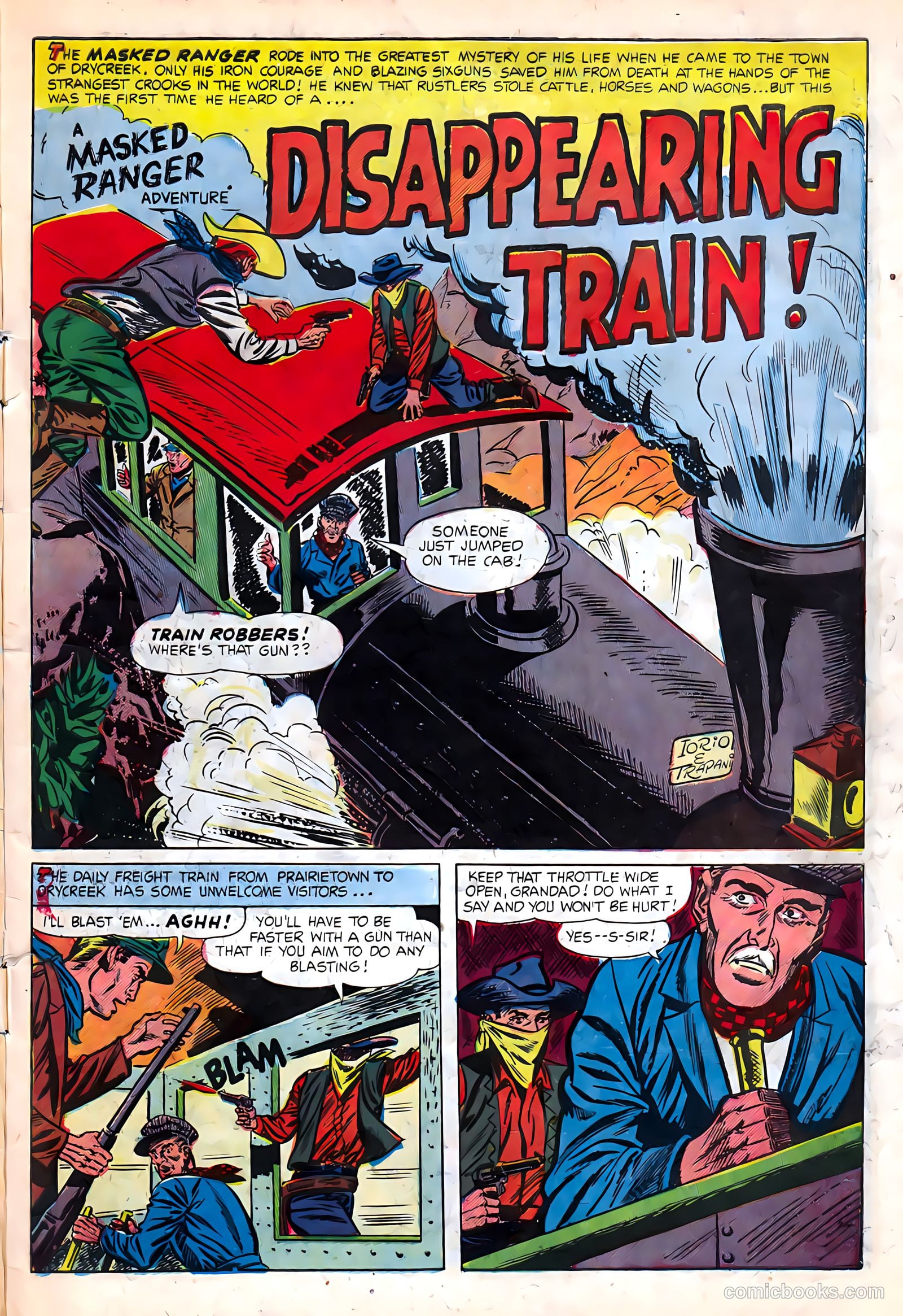 Masked Ranger #3 (1954) — page 3 of 36