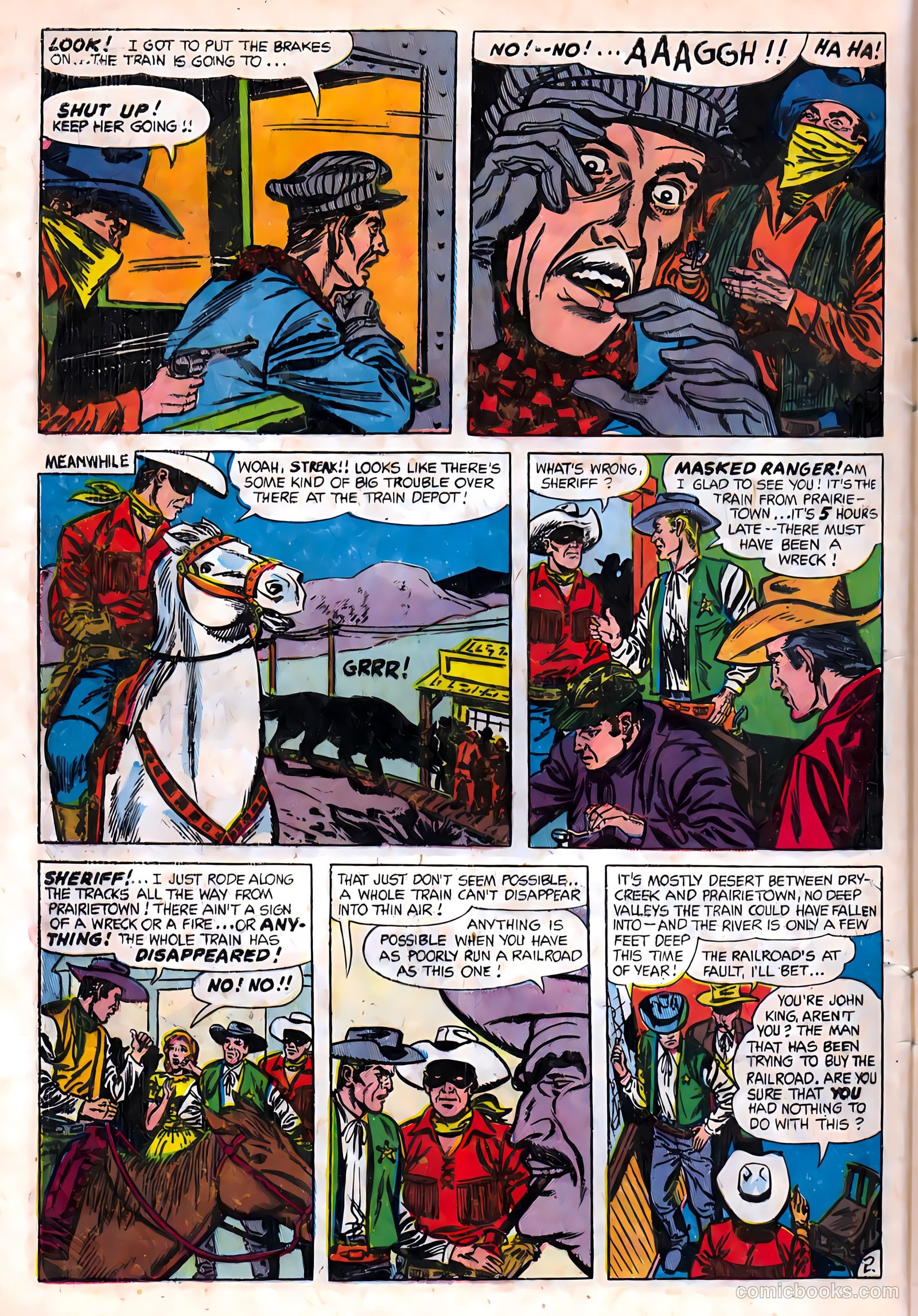 Masked Ranger #3 (1954) — page 4 of 36