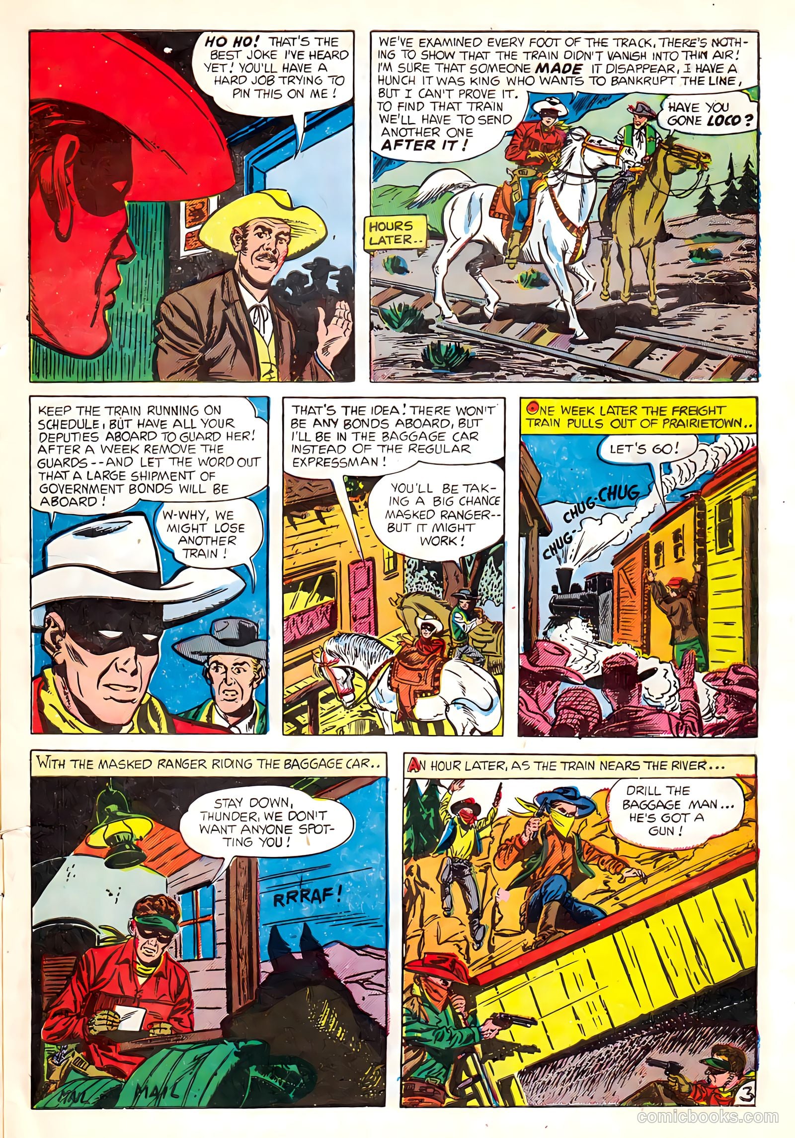 Masked Ranger #3 (1954) — page 5 of 36