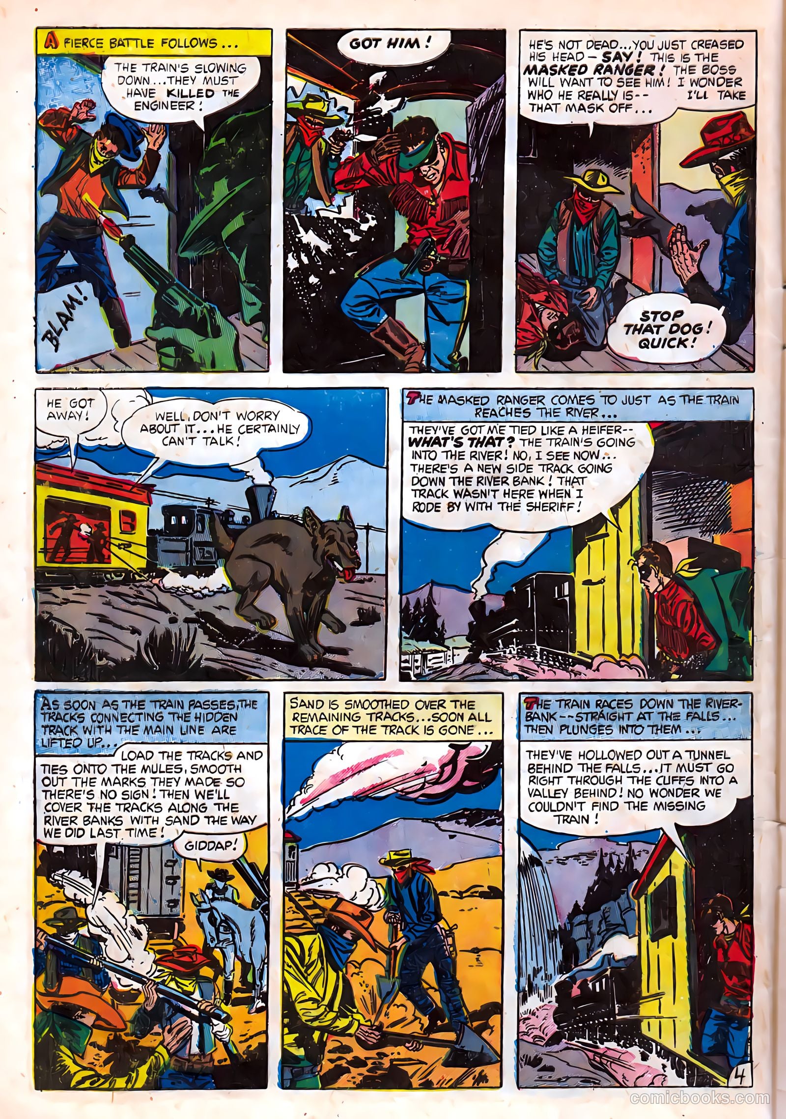 Masked Ranger #3 (1954) — page 6 of 36
