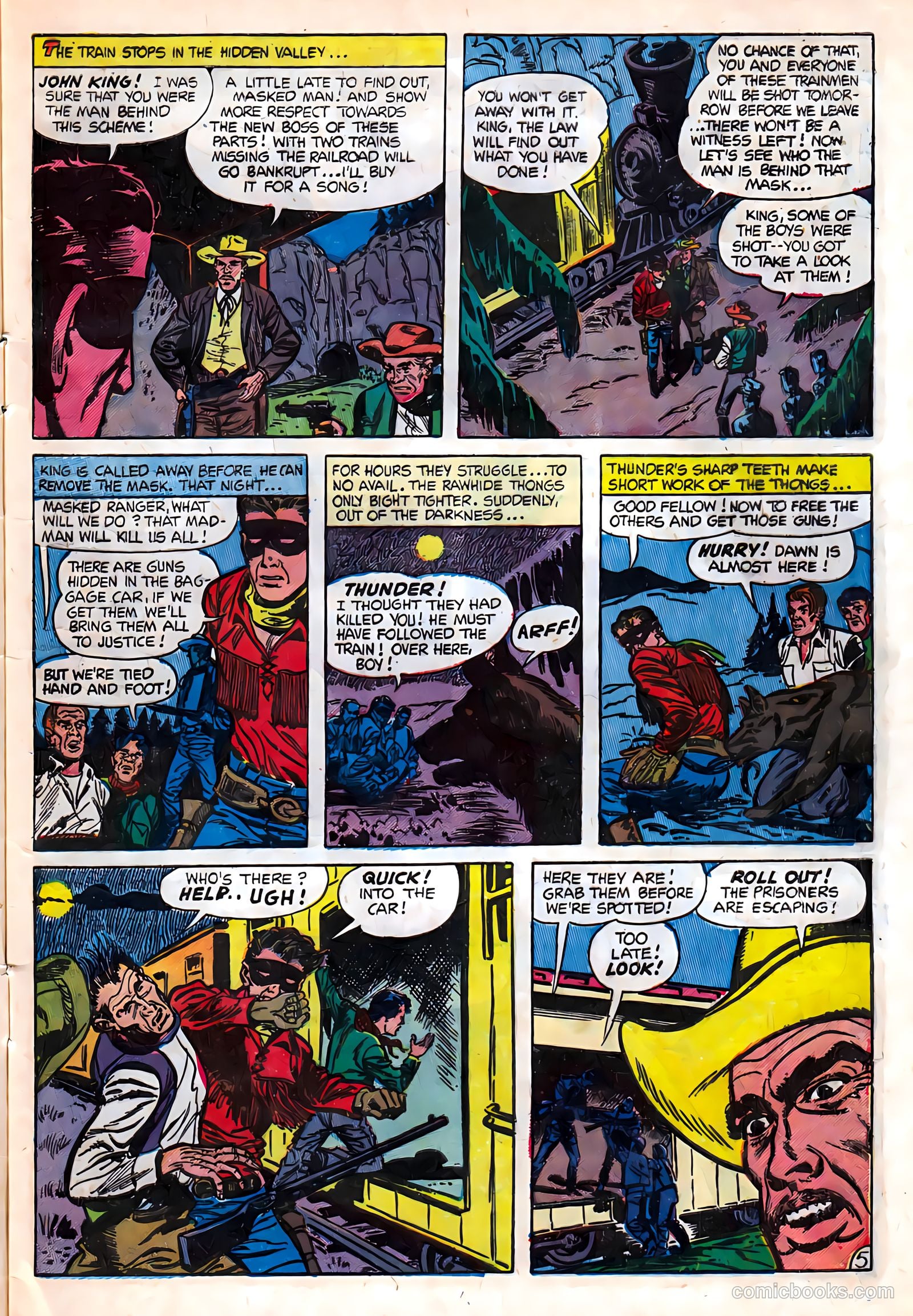 Masked Ranger #3 (1954) — page 7 of 36