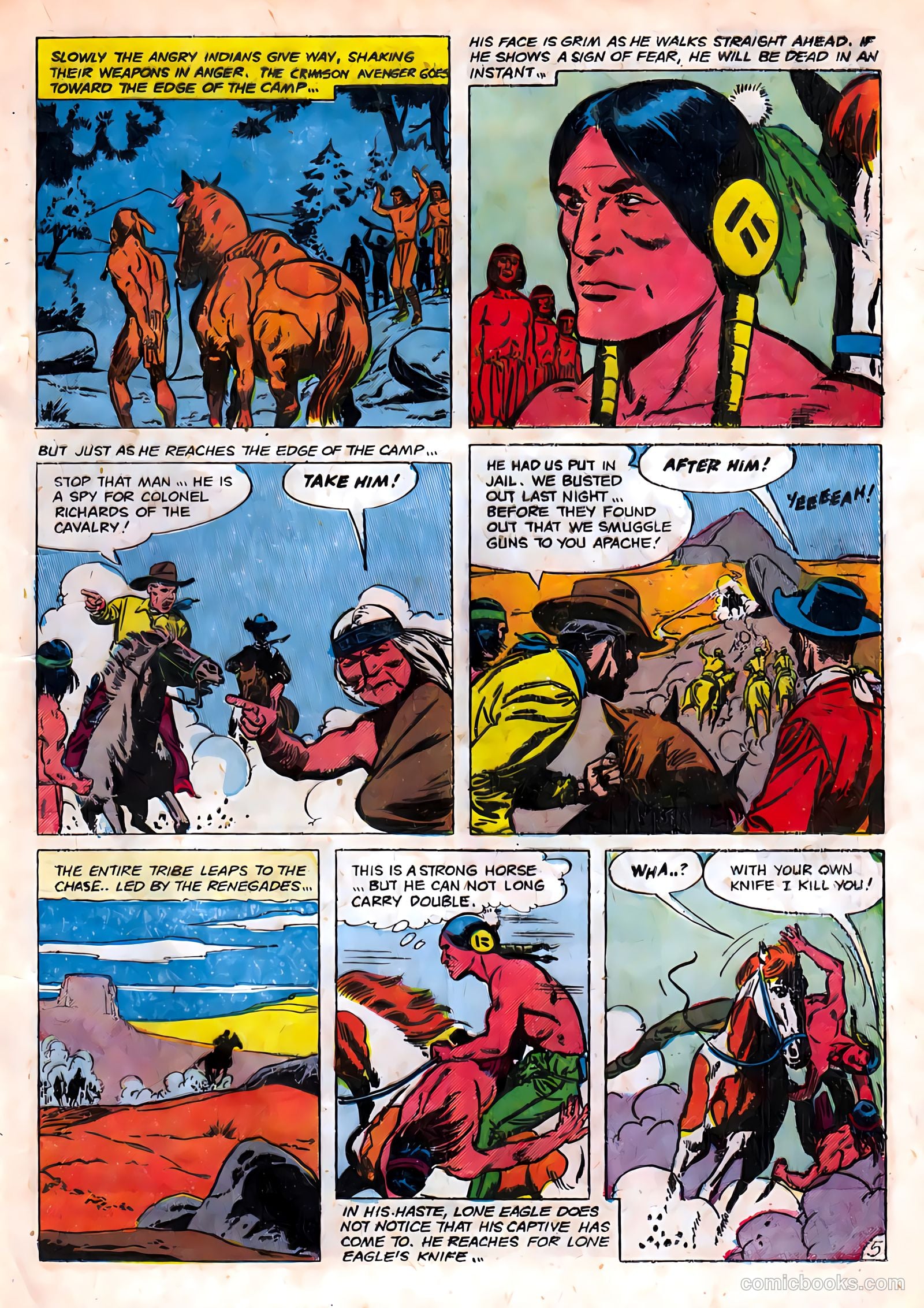 Masked Ranger #3 (1954) — page 17 of 36