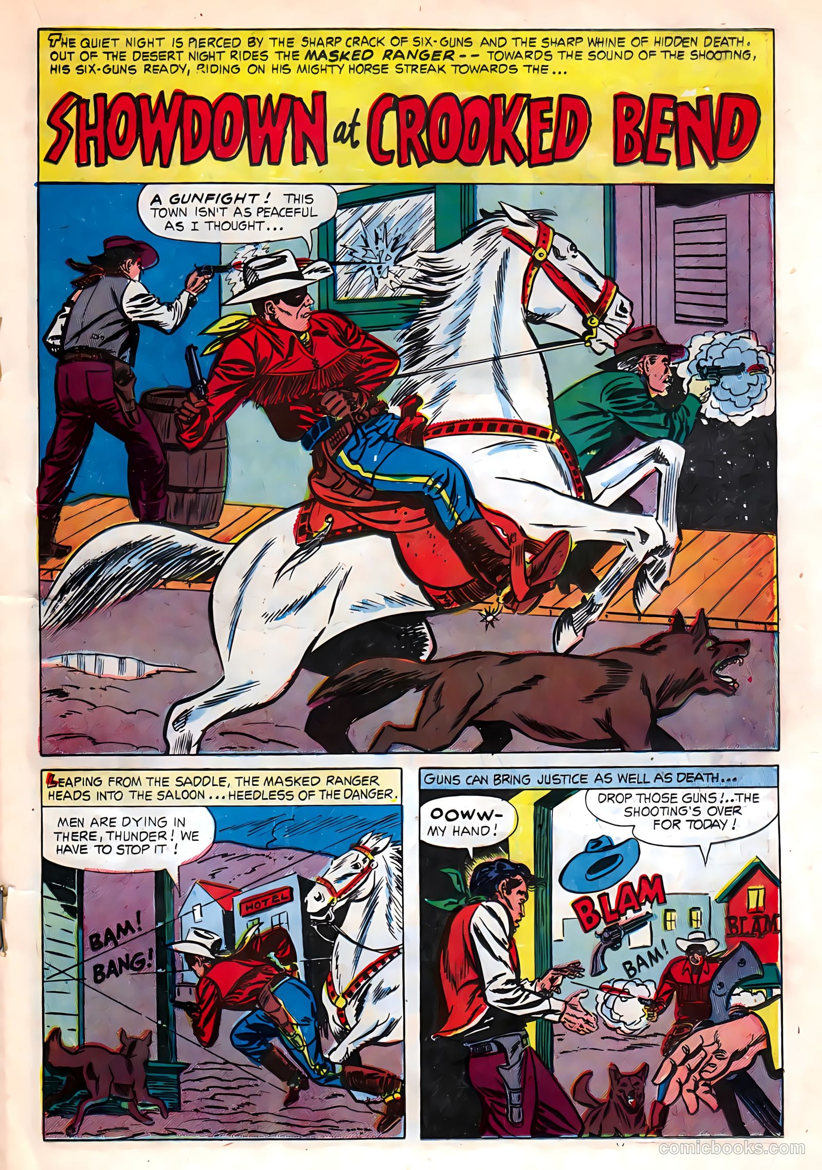 Masked Ranger #3 (1954) — page 19 of 36
