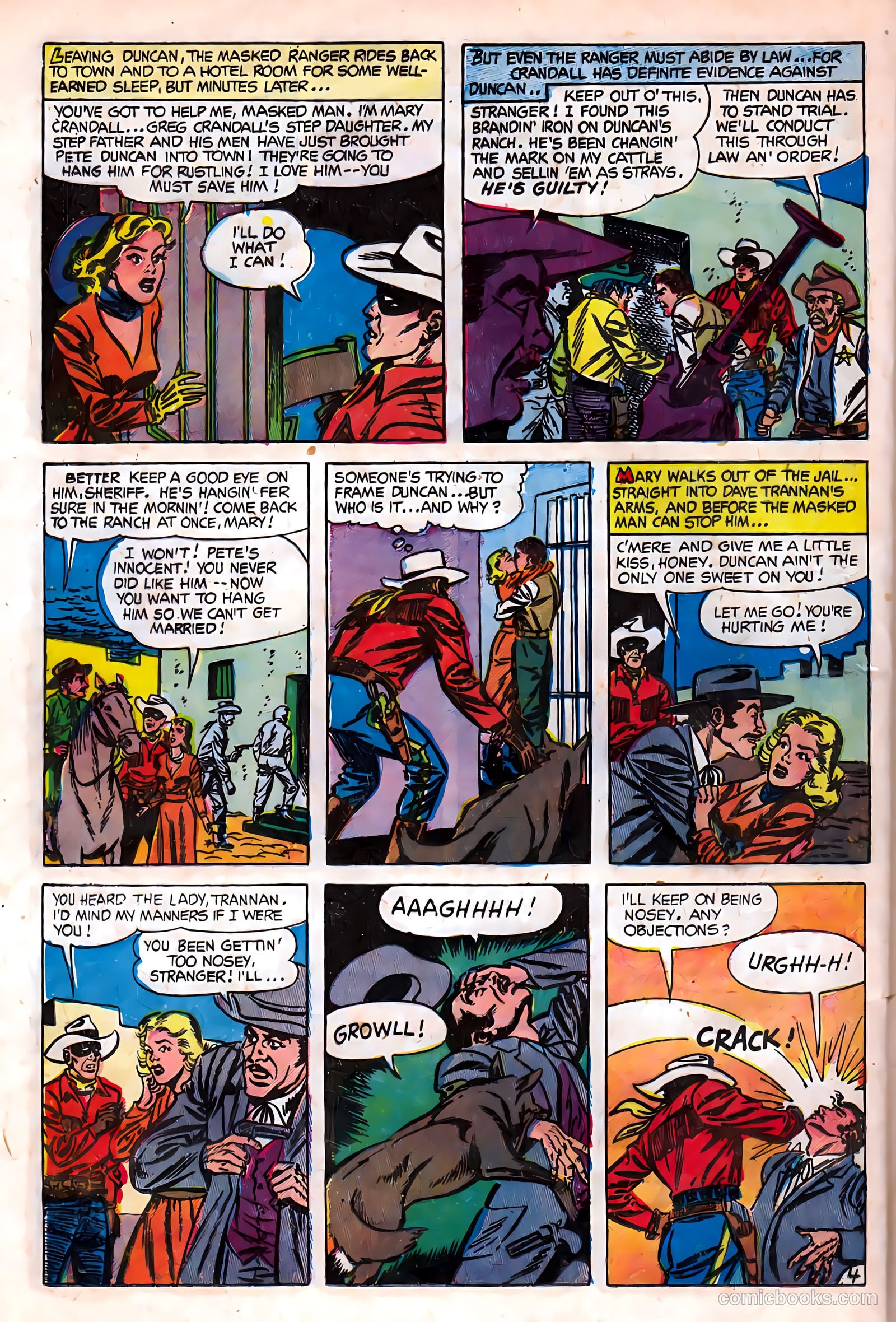 Masked Ranger #3 (1954) — page 22 of 36