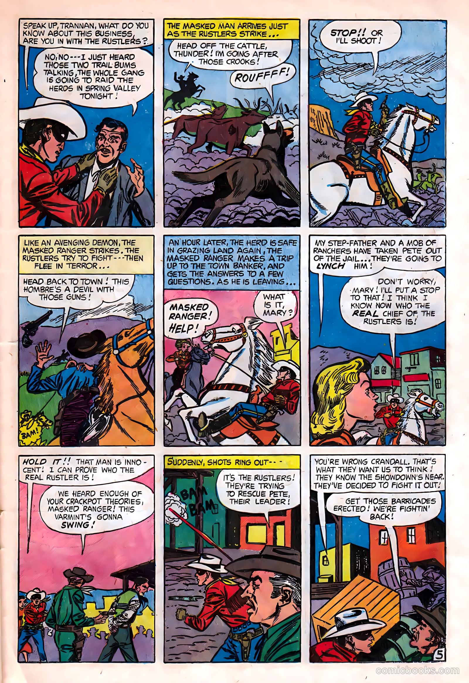 Masked Ranger #3 (1954) — page 23 of 36