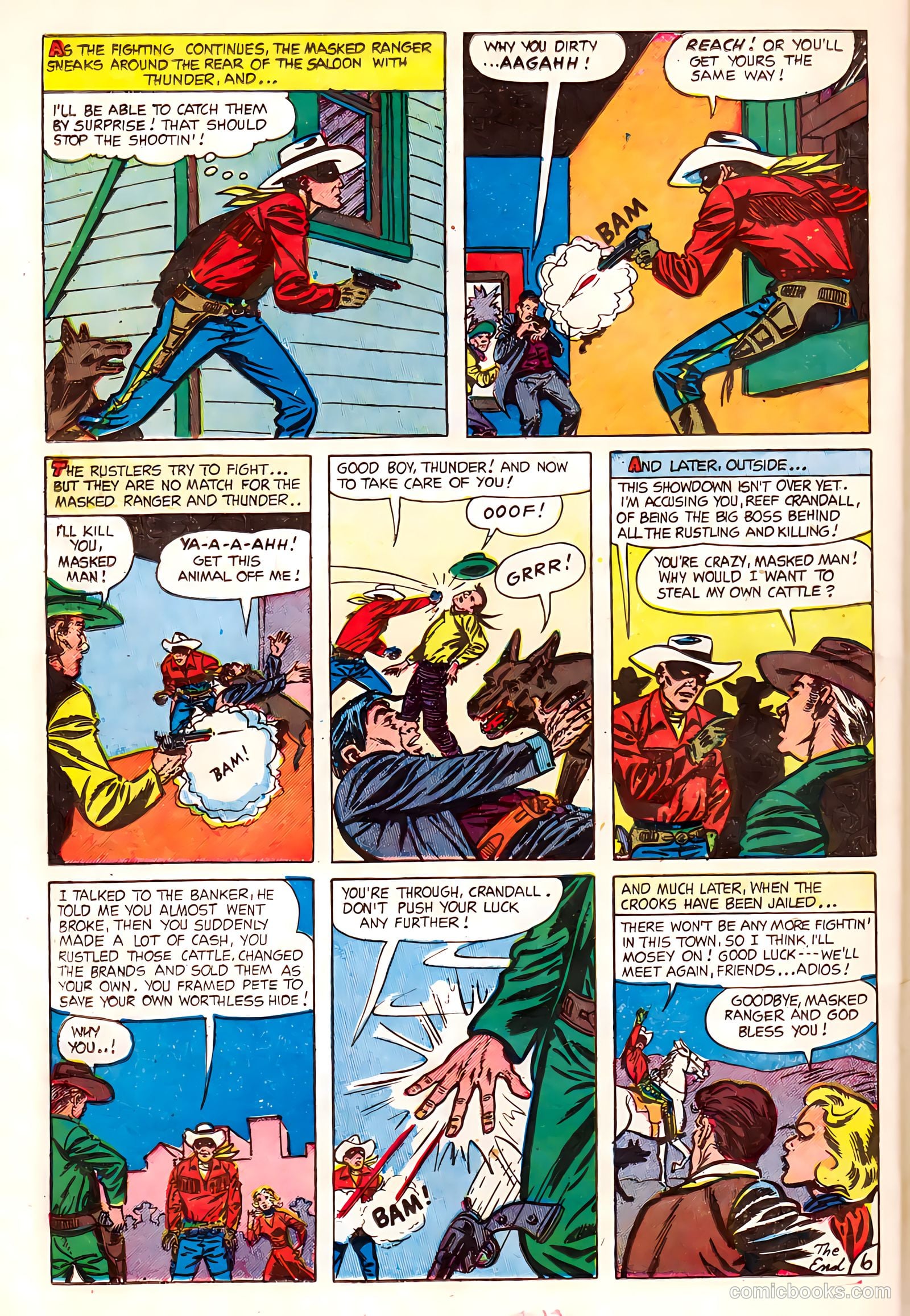 Masked Ranger #3 (1954) — page 24 of 36