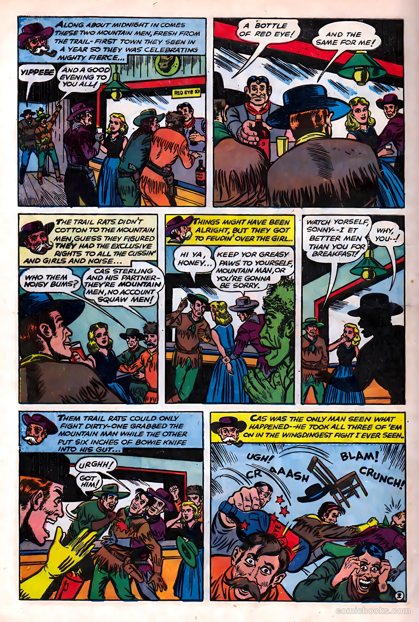Masked Ranger #3 (1954) — page 30 of 36
