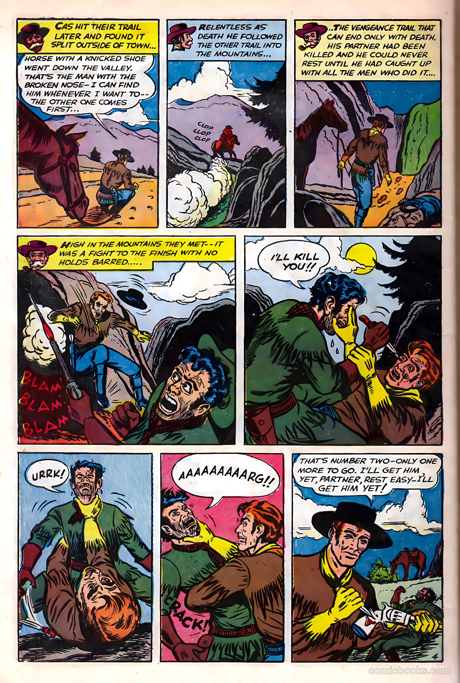 Masked Ranger #3 (1954) — page 32 of 36
