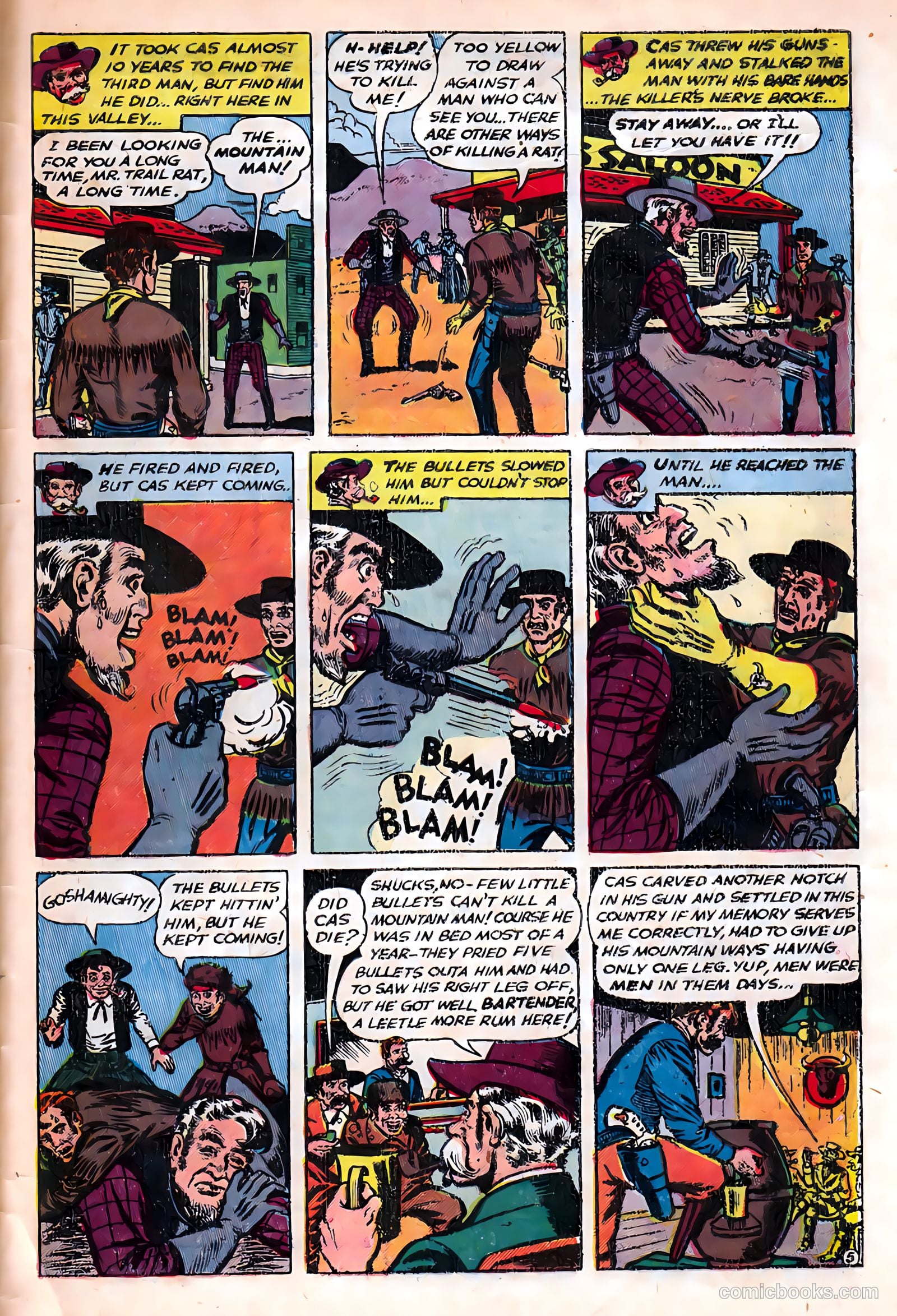 Masked Ranger #3 (1954) — page 33 of 36