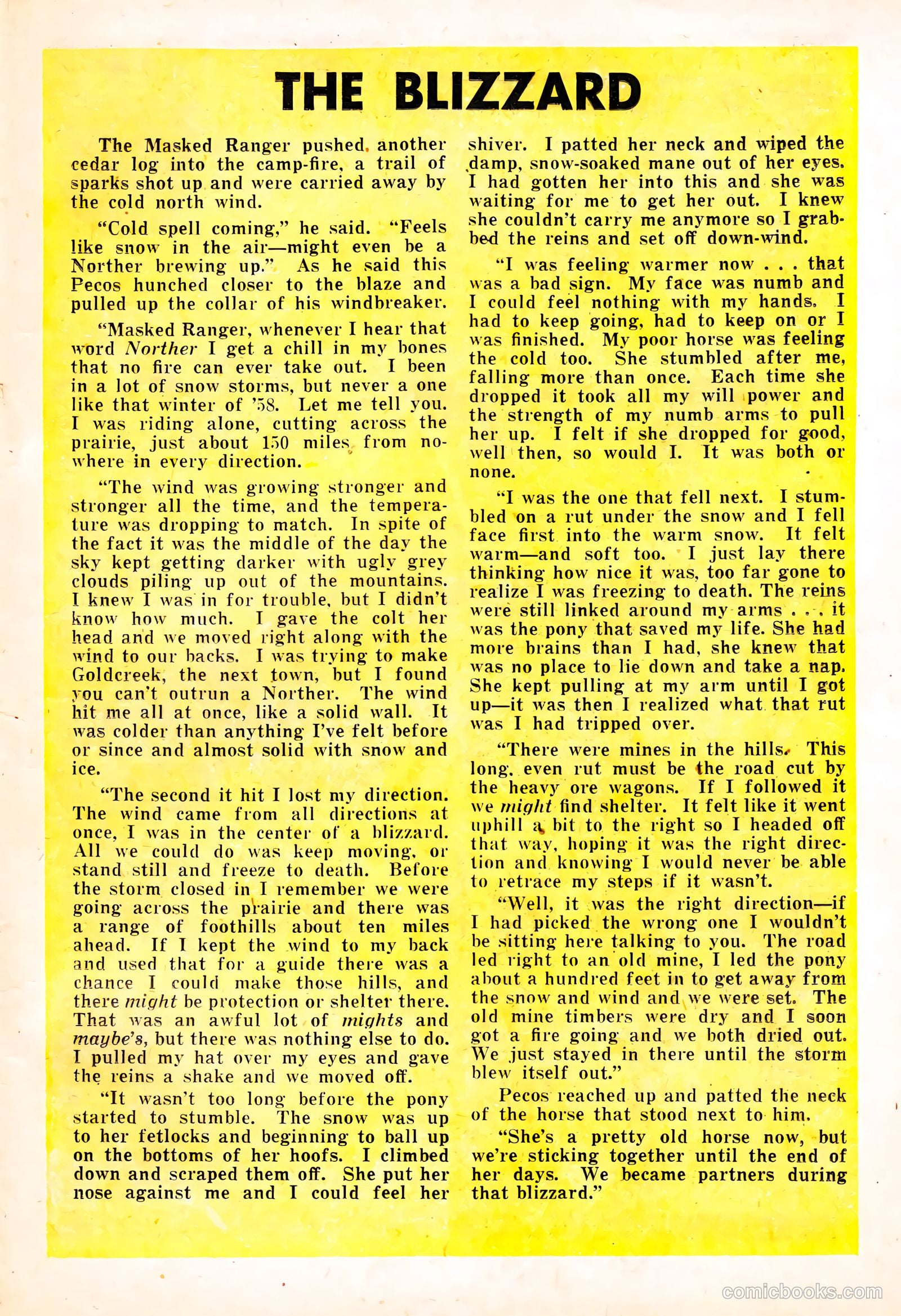 Masked Ranger #4 (1954) — page 11 of 36