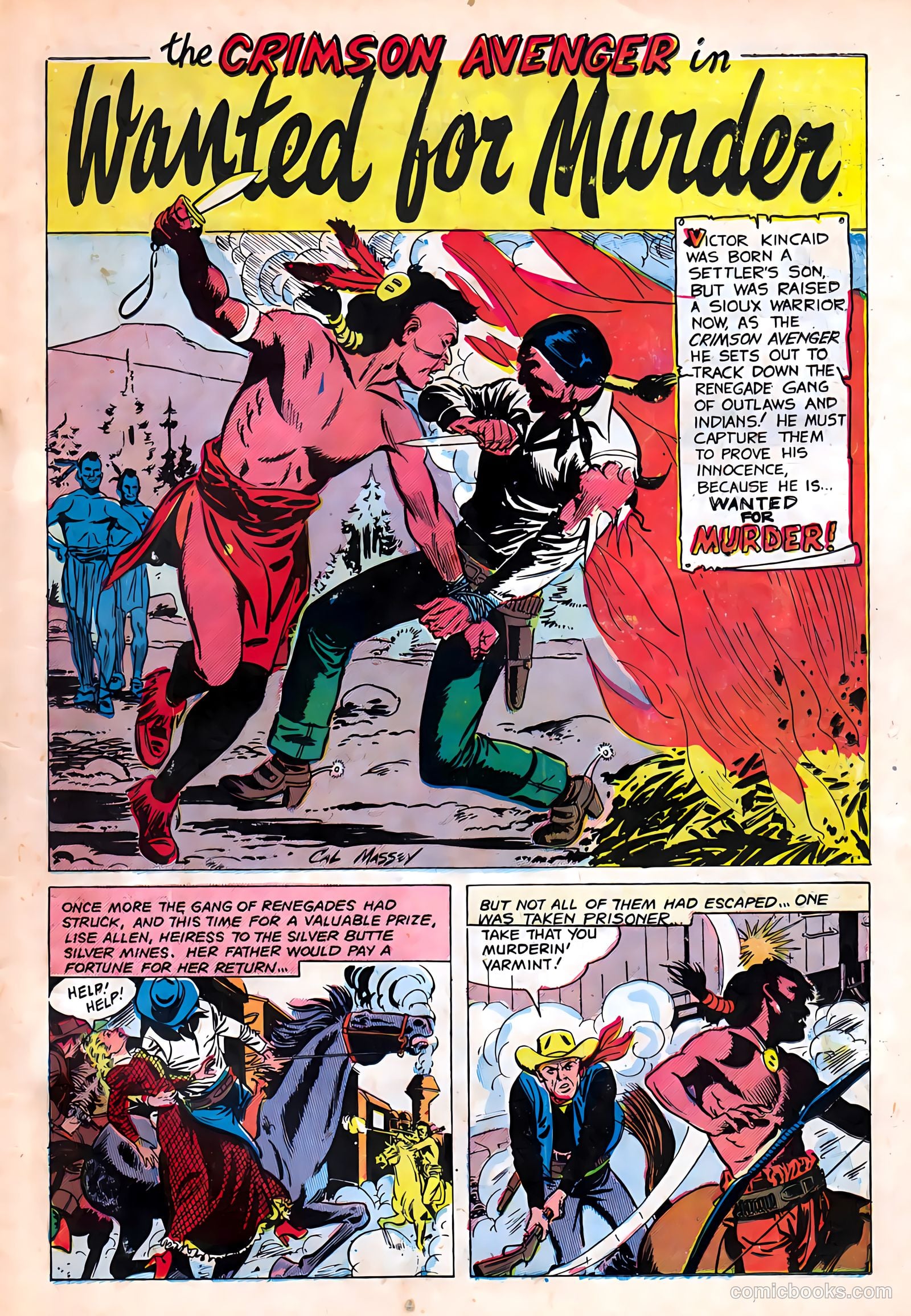 Masked Ranger #4 (1954) — page 13 of 36