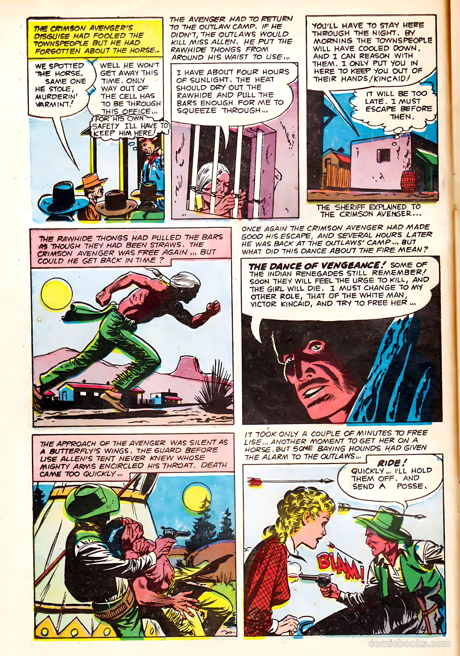 Masked Ranger #4 (1954) — page 16 of 36