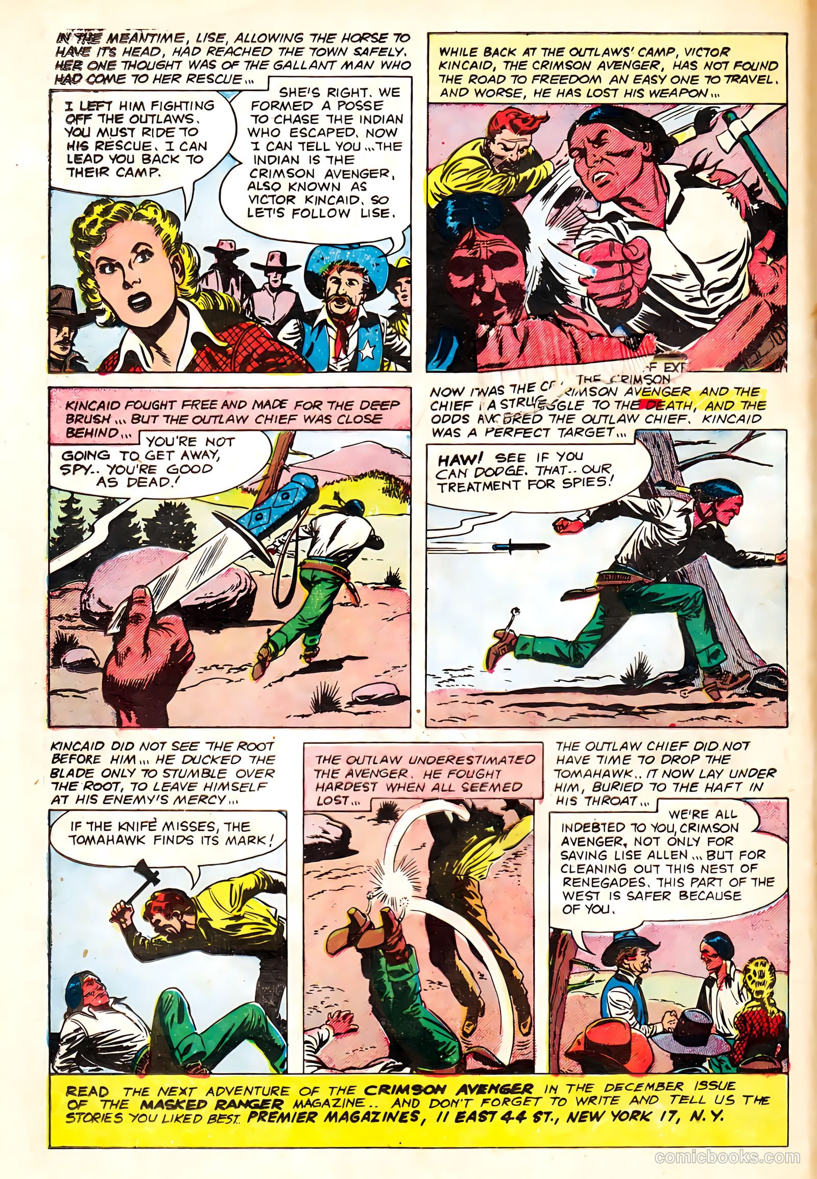 Masked Ranger #4 (1954) — page 18 of 36