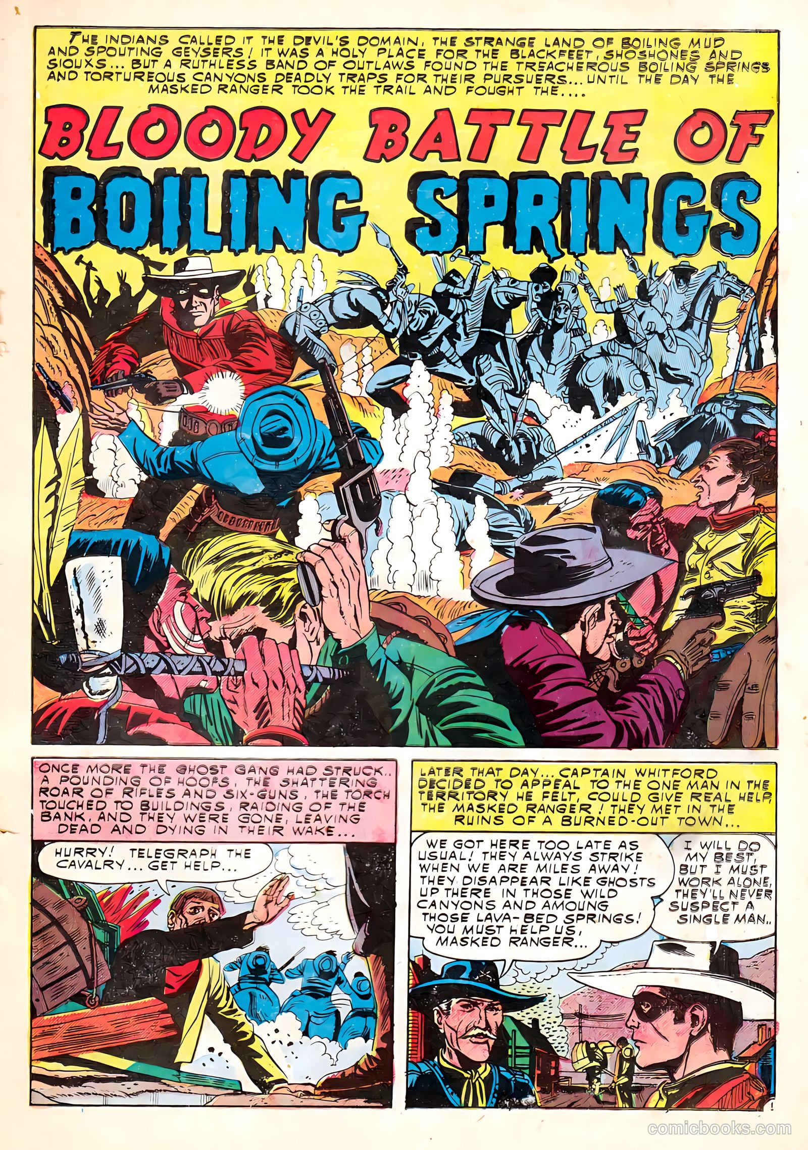 Masked Ranger #4 (1954) — page 19 of 36