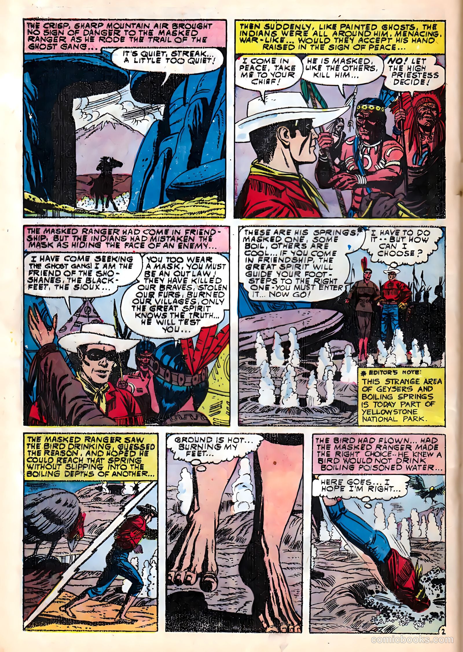 Masked Ranger #4 (1954) — page 20 of 36