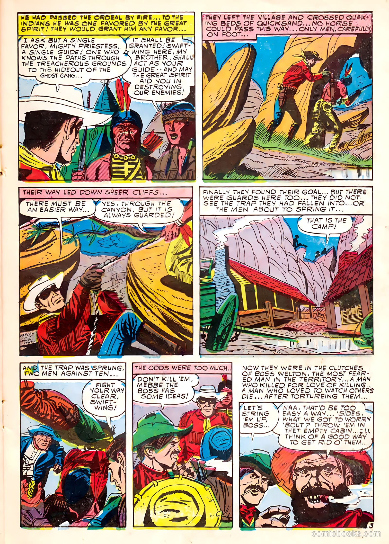 Masked Ranger #4 (1954) — page 21 of 36