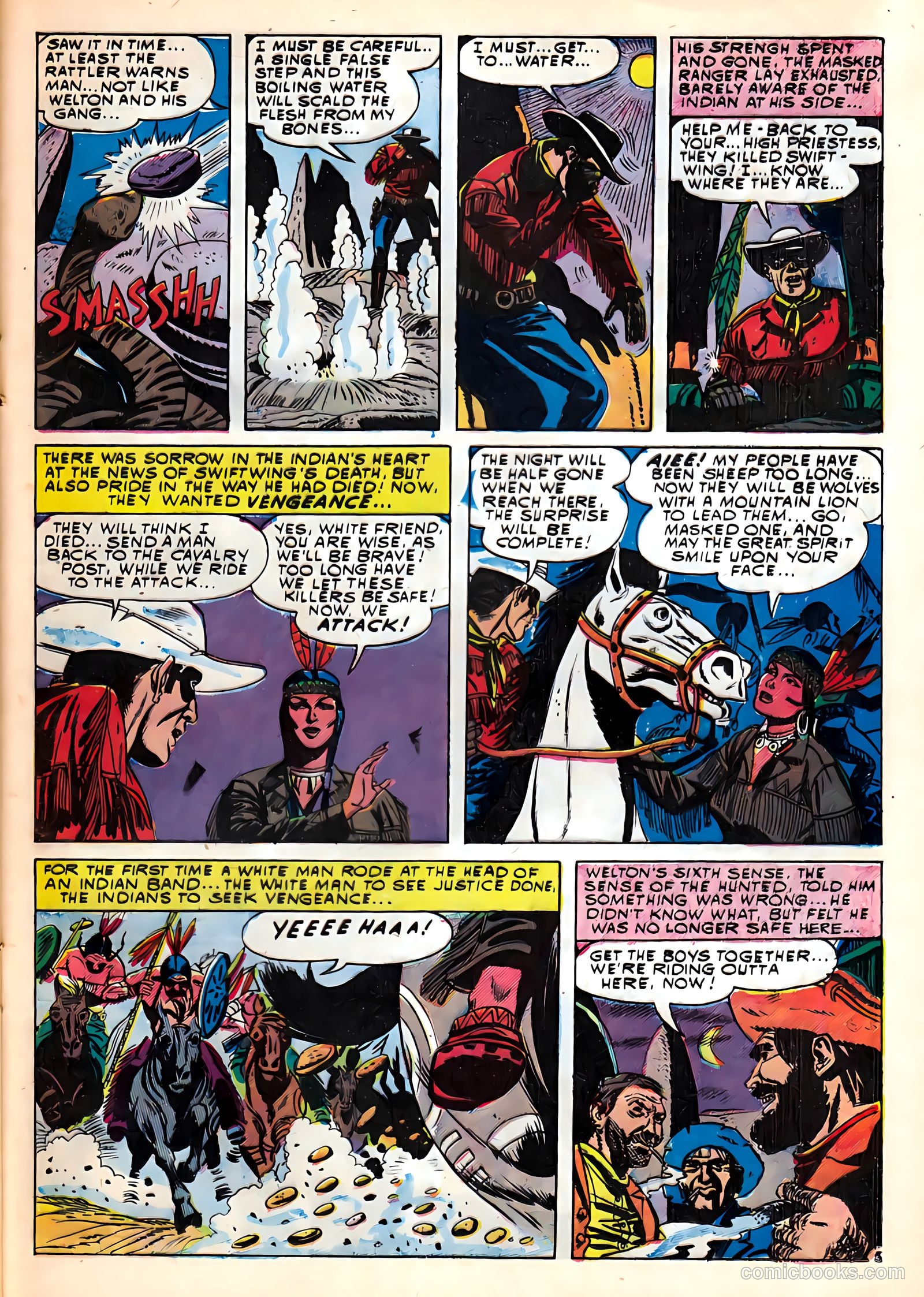 Masked Ranger #4 (1954) — page 23 of 36