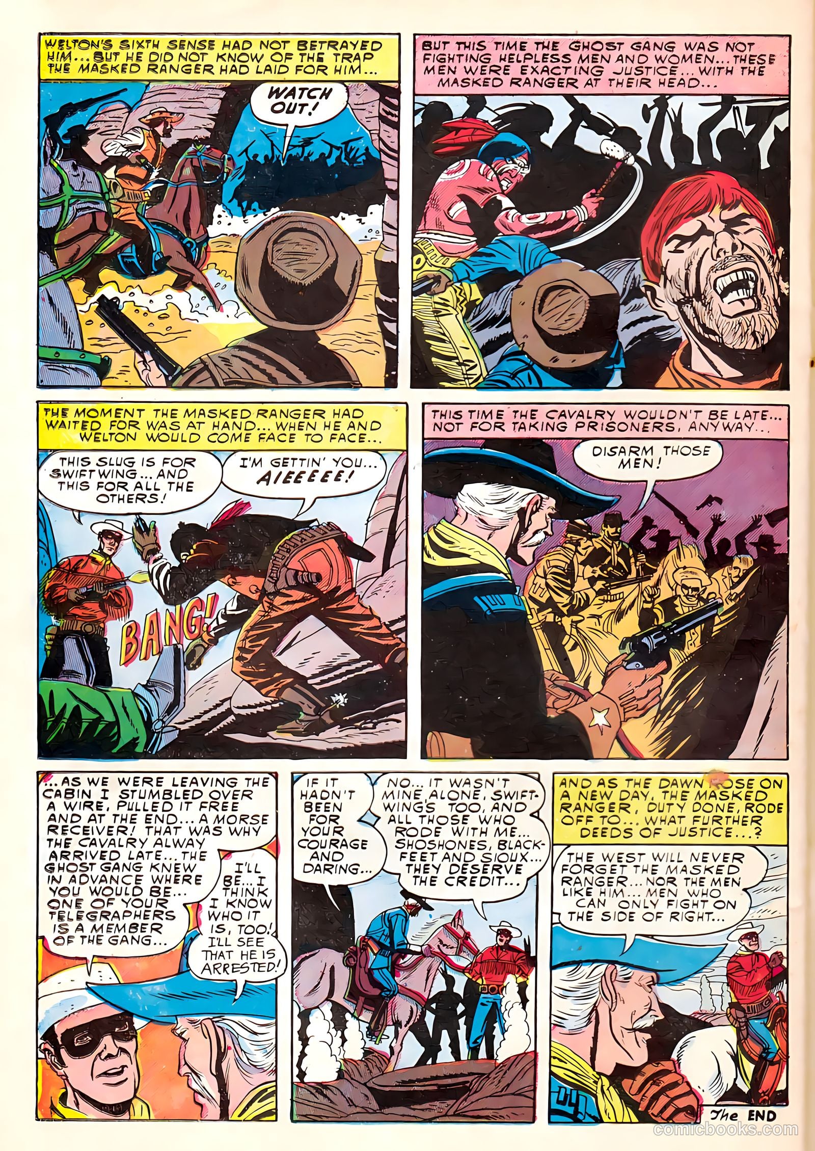 Masked Ranger #4 (1954) — page 24 of 36
