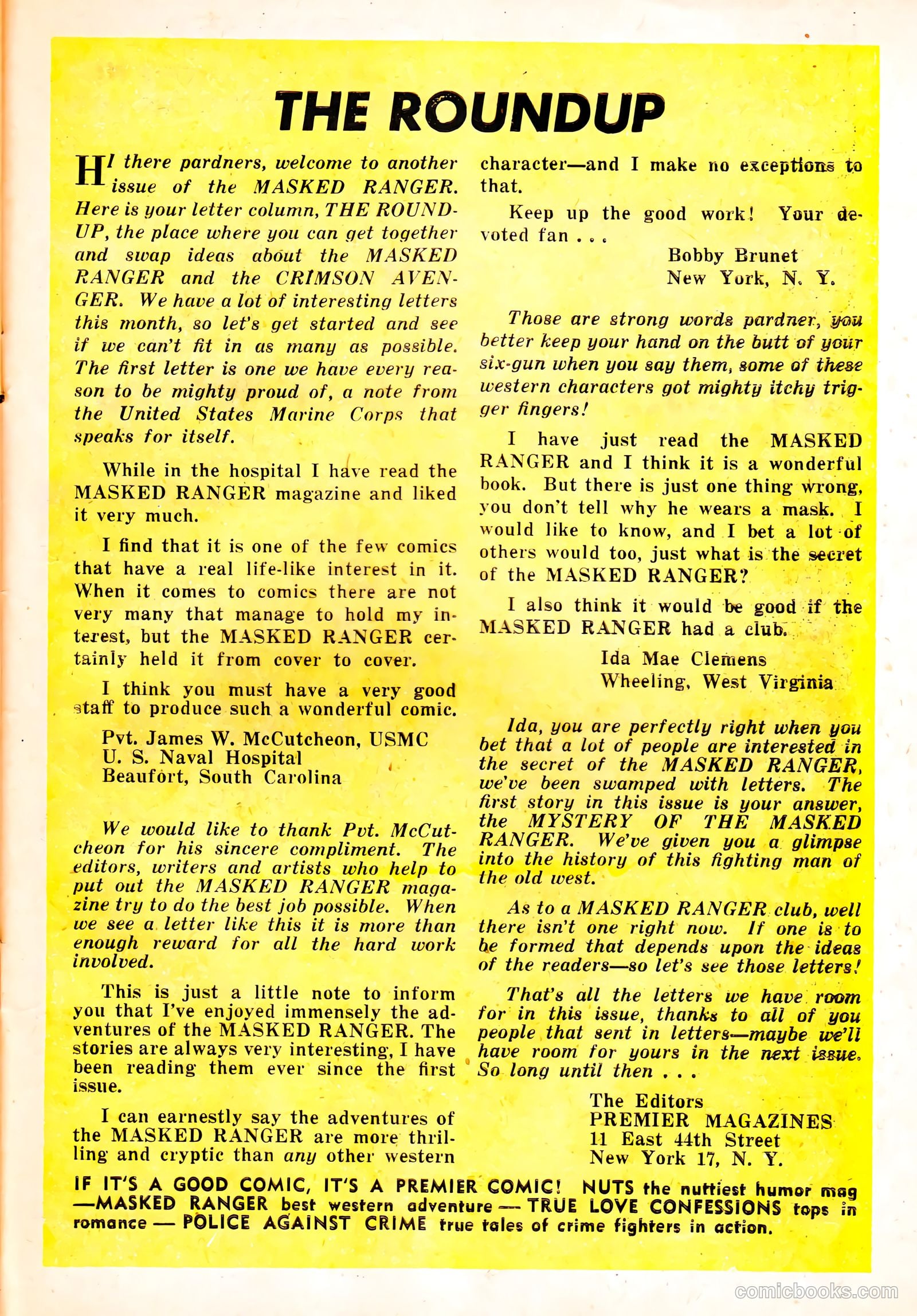 Masked Ranger #4 (1954) — page 27 of 36