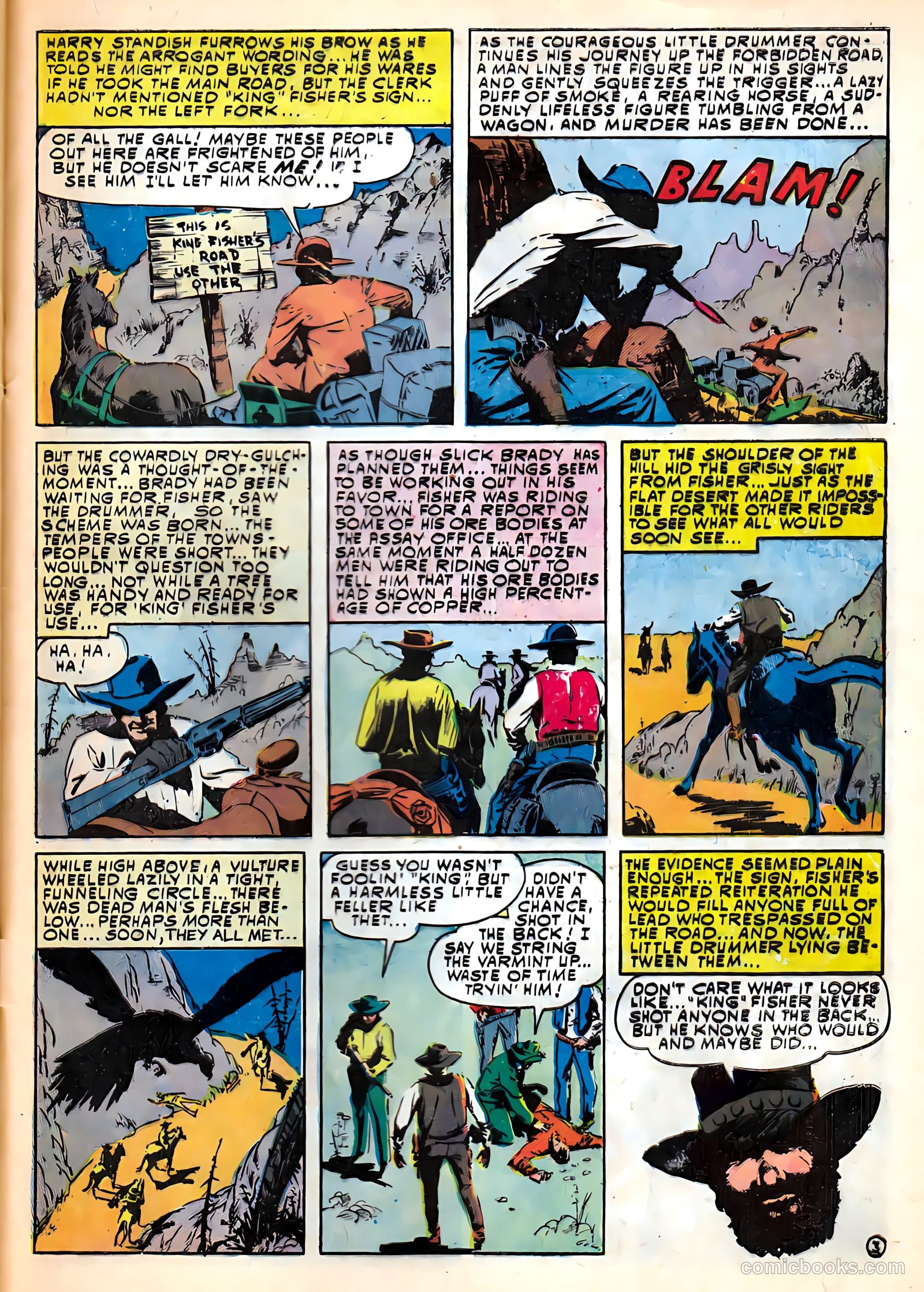 Masked Ranger #4 (1954) — page 31 of 36