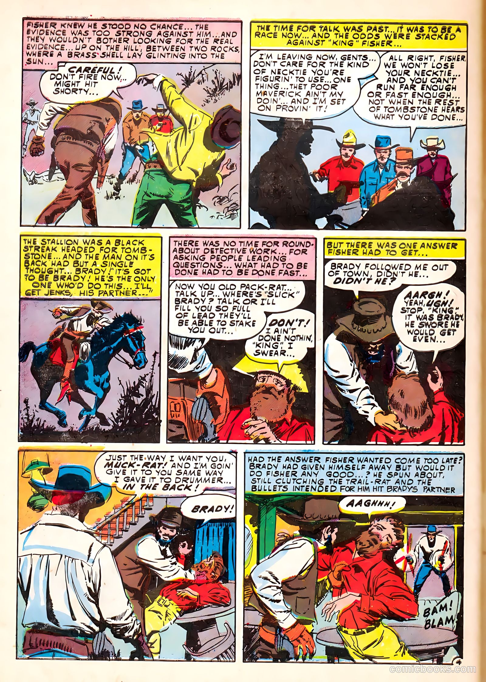 Masked Ranger #4 (1954) — page 32 of 36