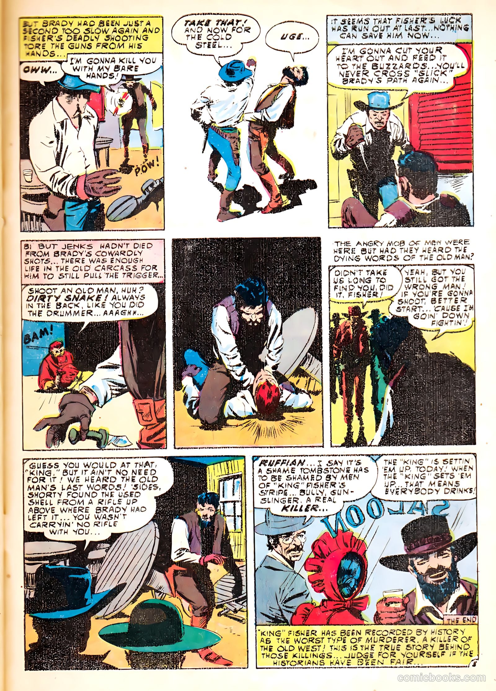 Masked Ranger #4 (1954) — page 33 of 36