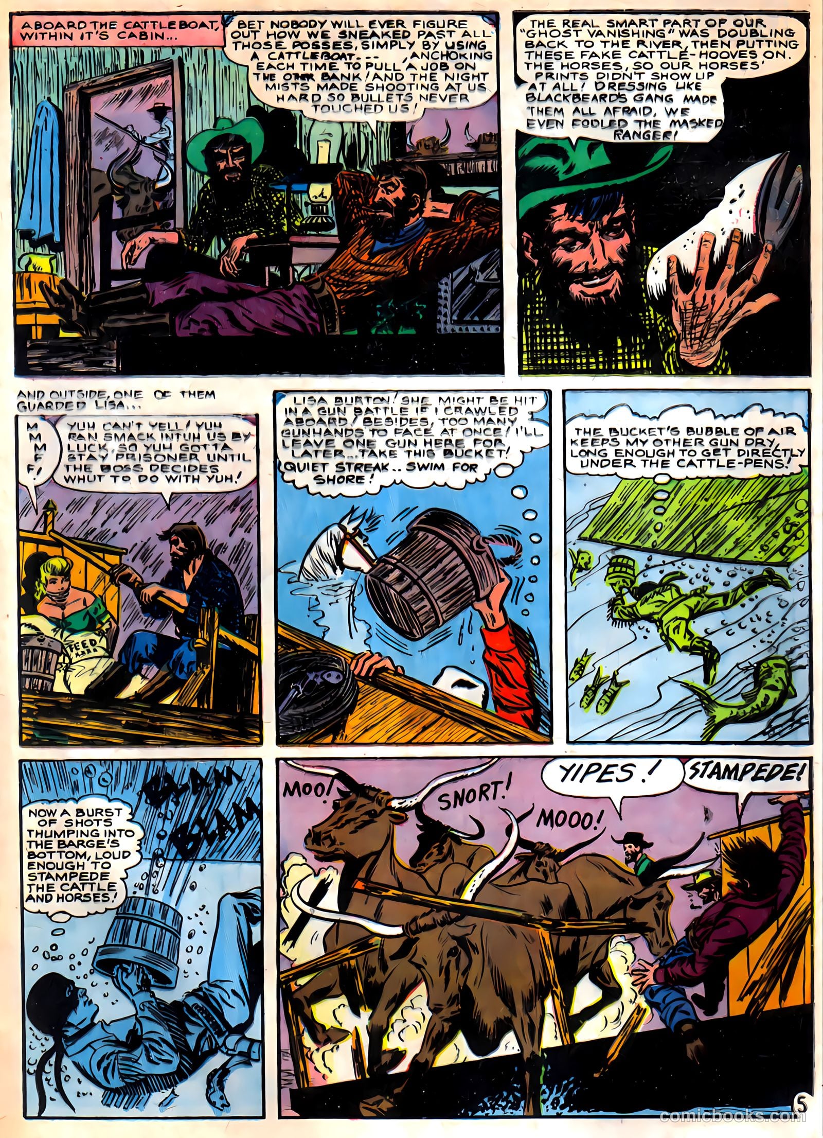 Masked Ranger #6 (1947) — page 6 of 35