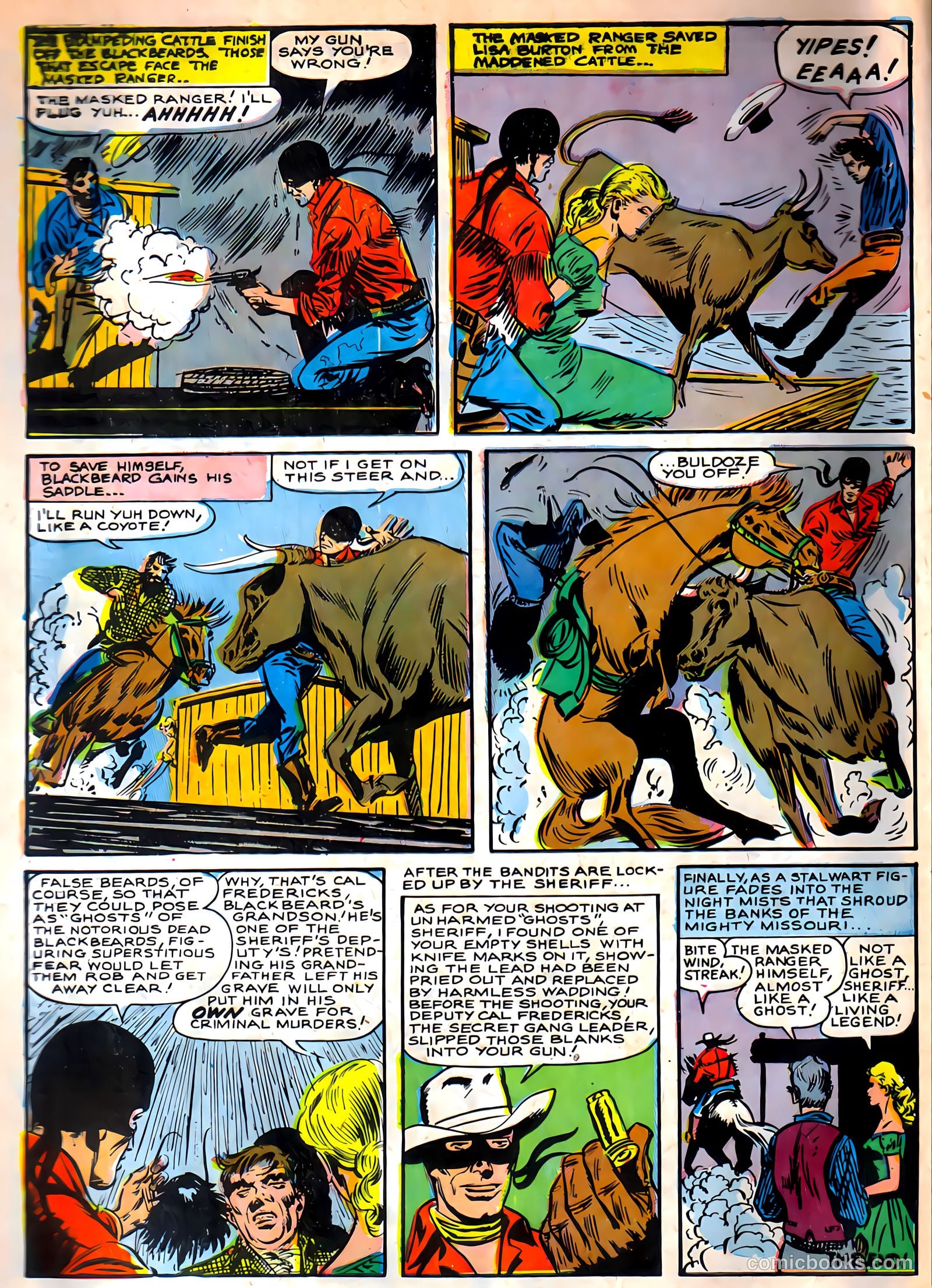 Masked Ranger #6 (1947) — page 7 of 35