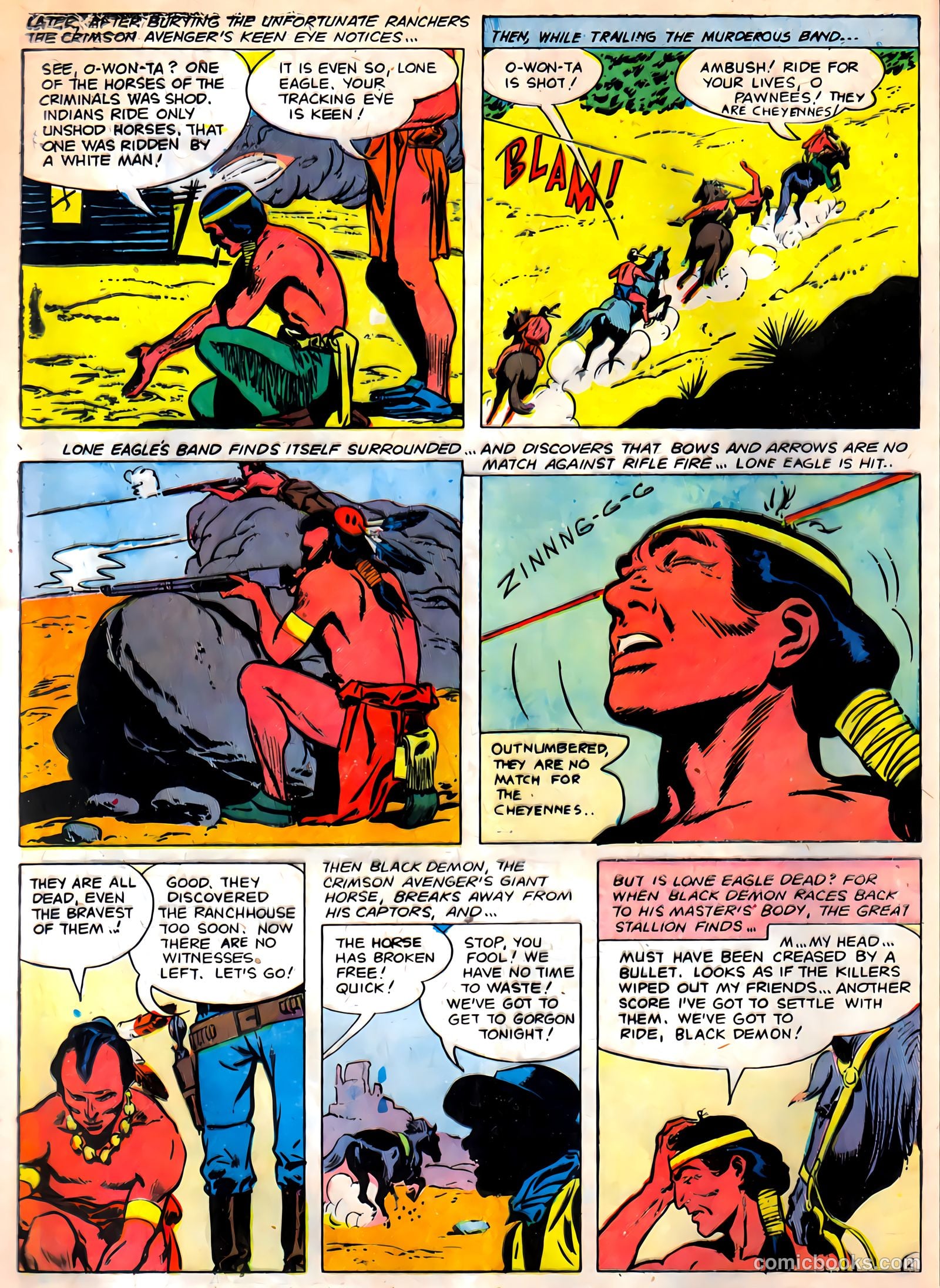 Masked Ranger #6 (1947) — page 13 of 35