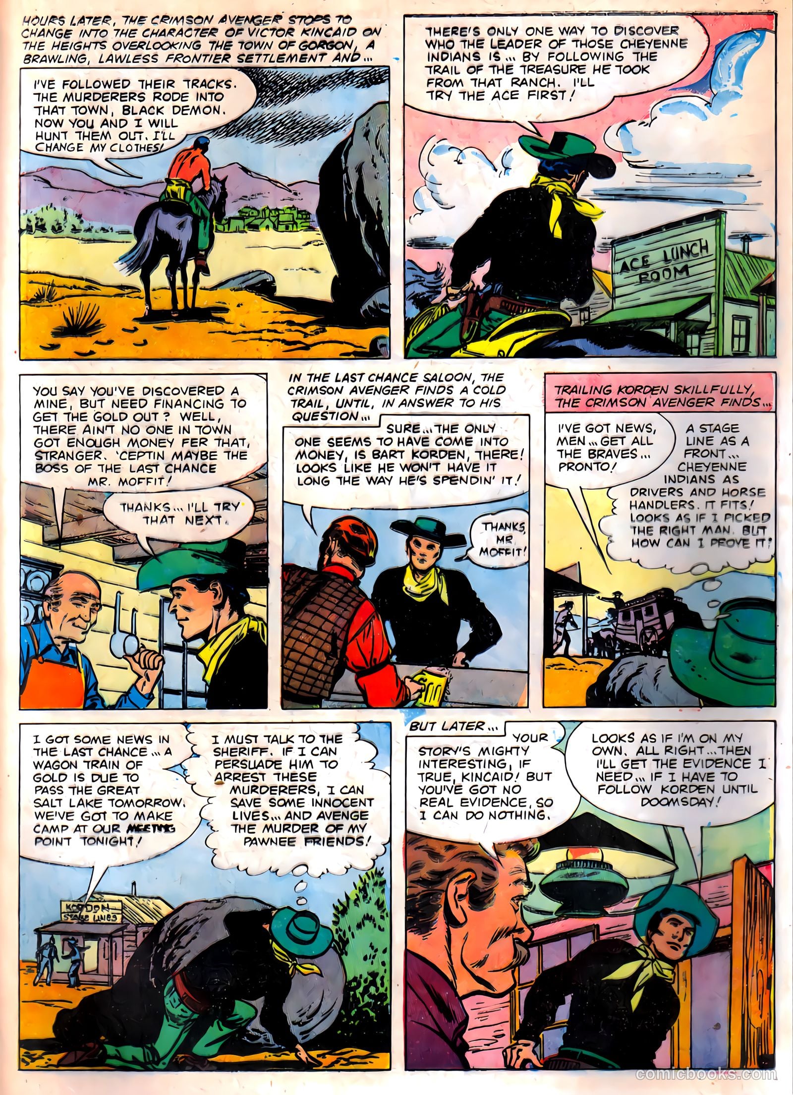 Masked Ranger #6 (1947) — page 14 of 35