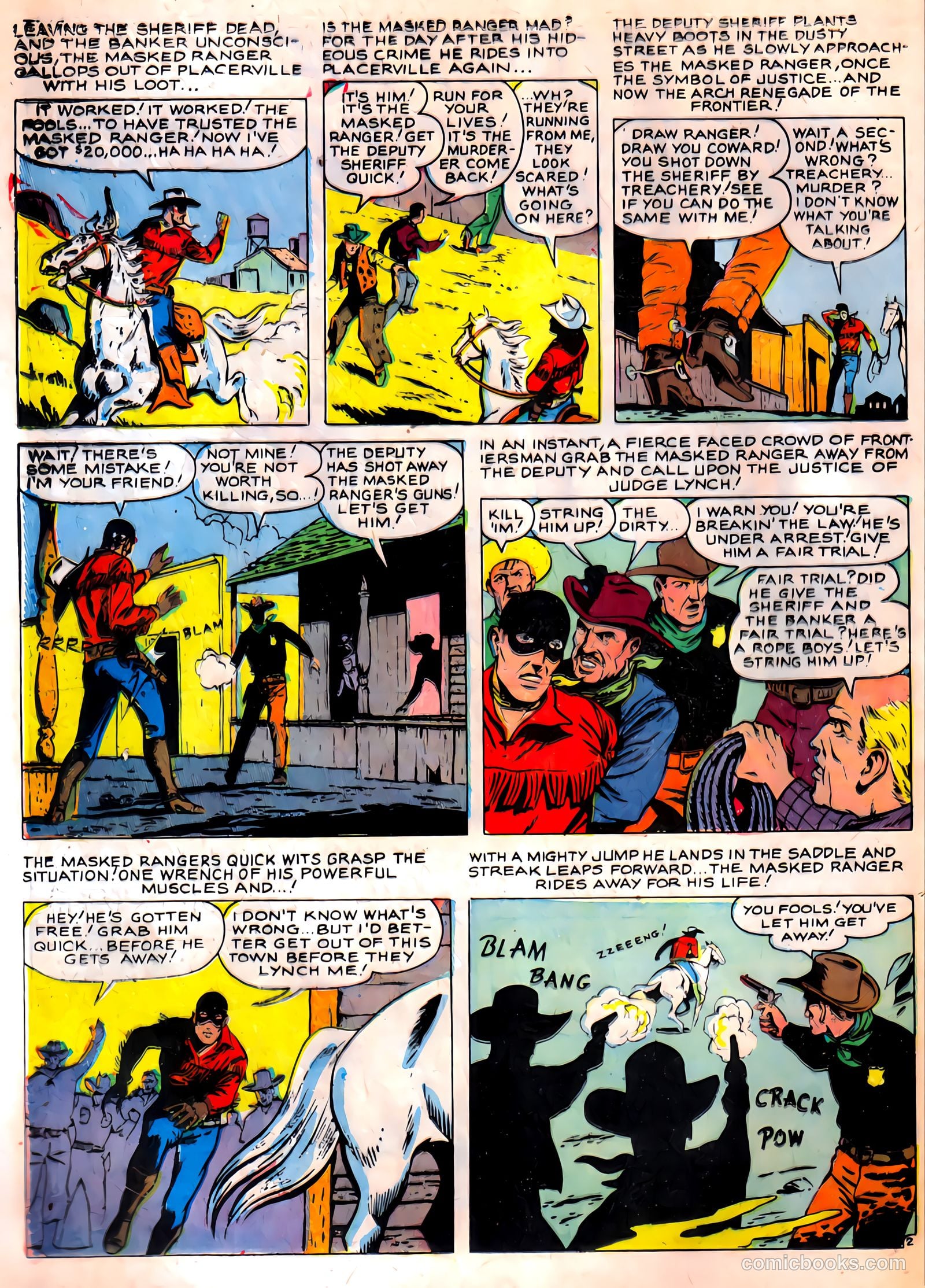 Masked Ranger #6 (1947) — page 19 of 35